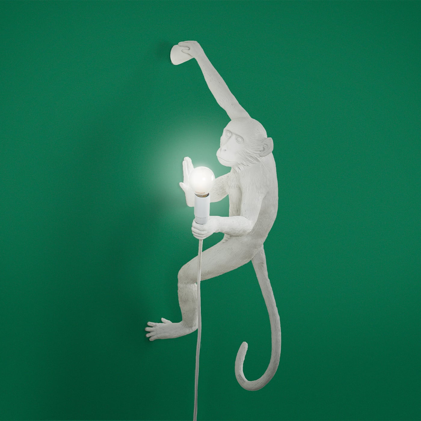 Seletti Monkey Hanging Lampada a parete