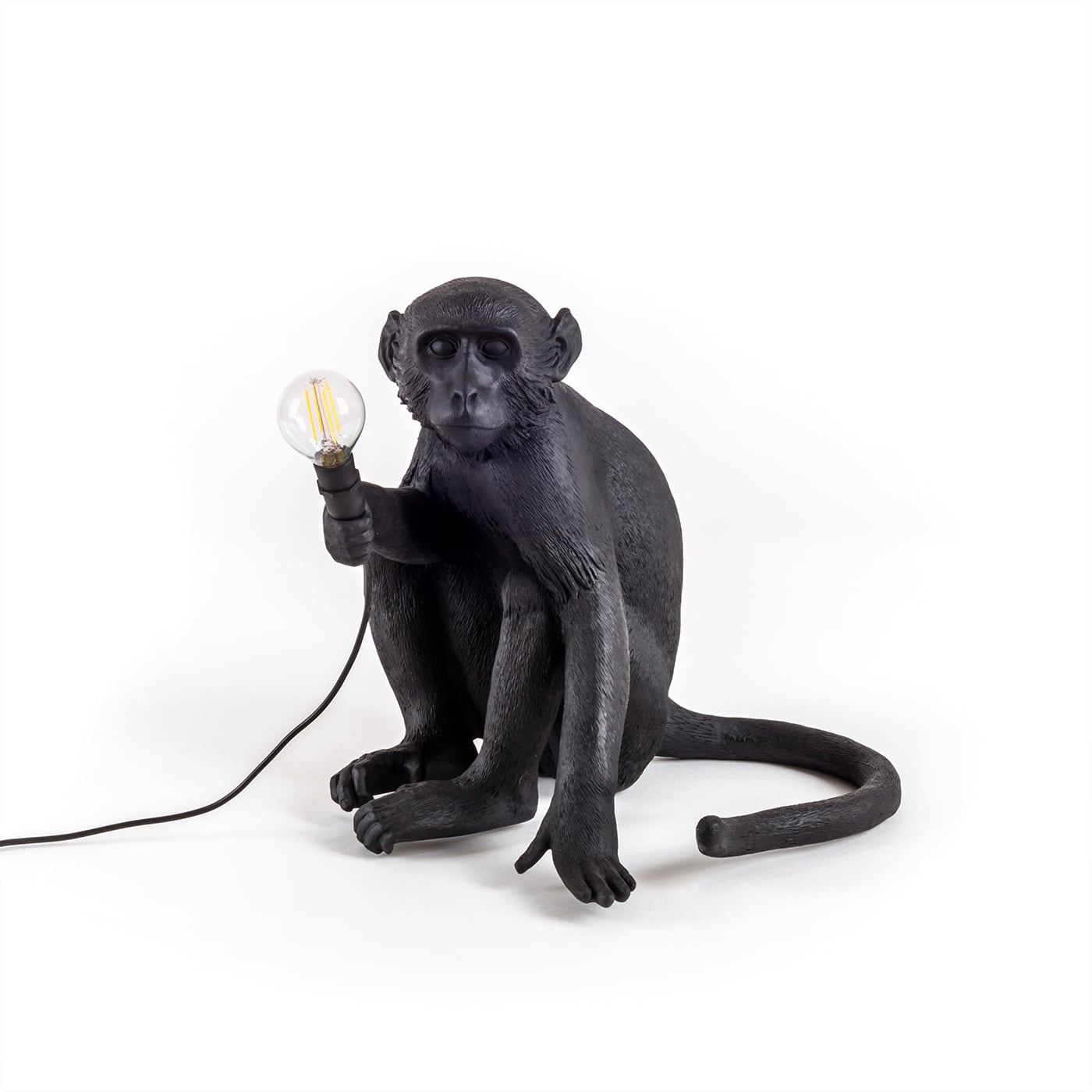 Seletti Monkey Sitting Lampada da terra