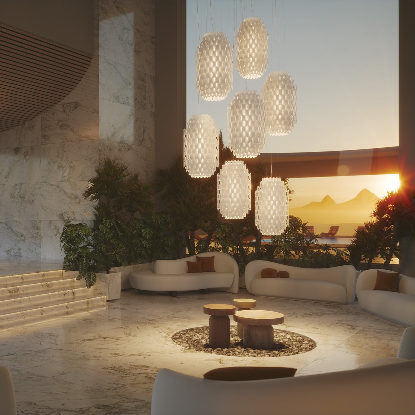 Slamp Chantal Sospensione