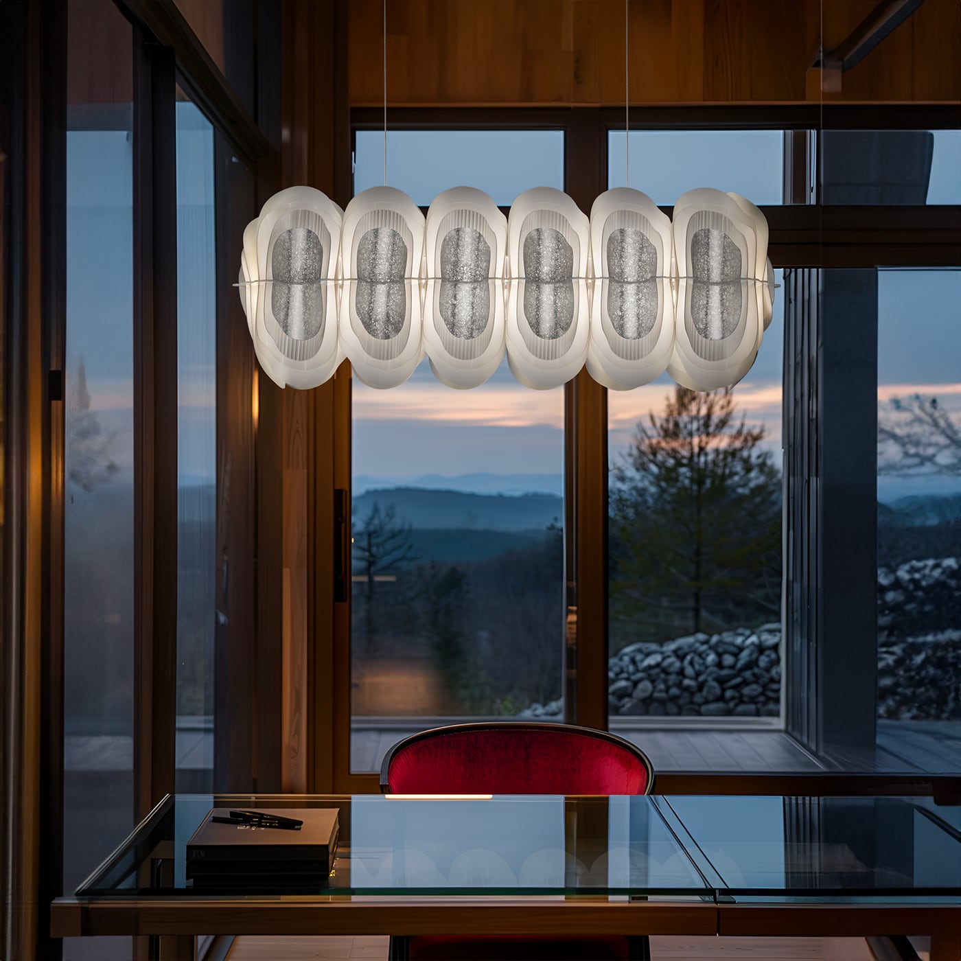 Slamp Fiordlys Sospensione Lineare