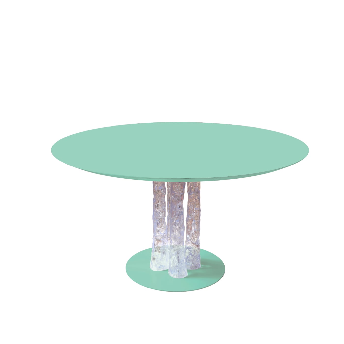 Sturm Milano Gamba di Legno Tavolo