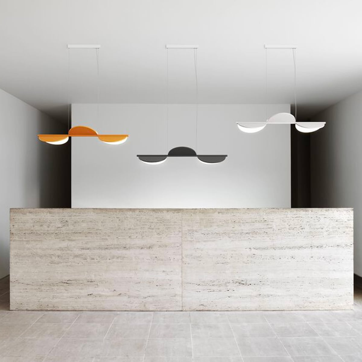Flos Almendra Arch Linear Sospensione