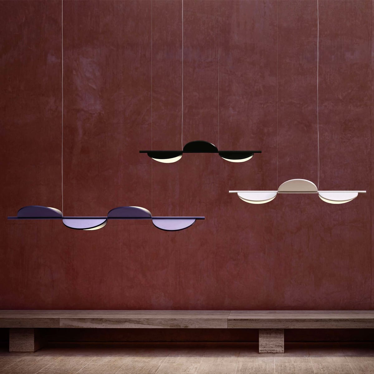 Flos Almendra Arch Linear Sospensione