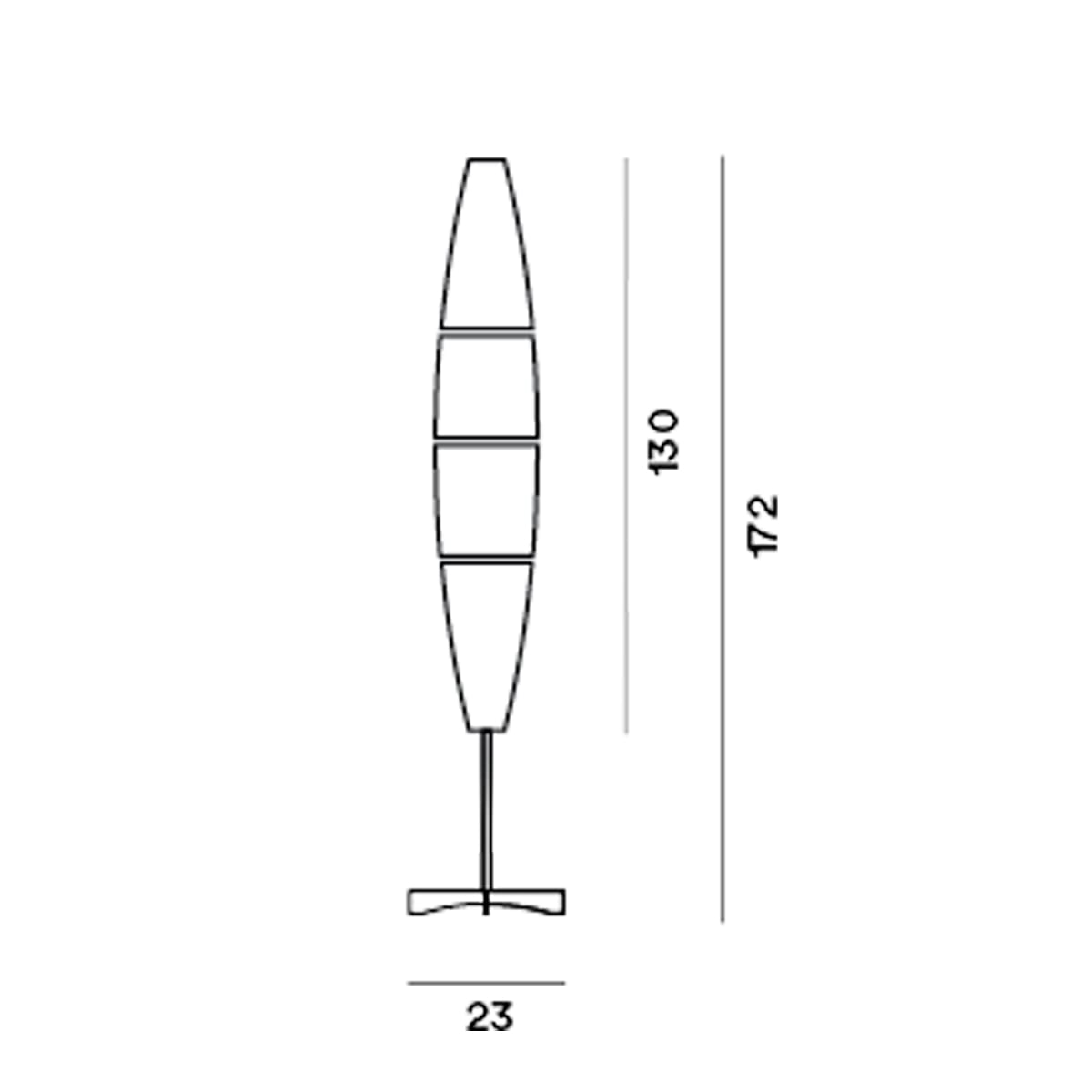Foscarini Havana Piantana