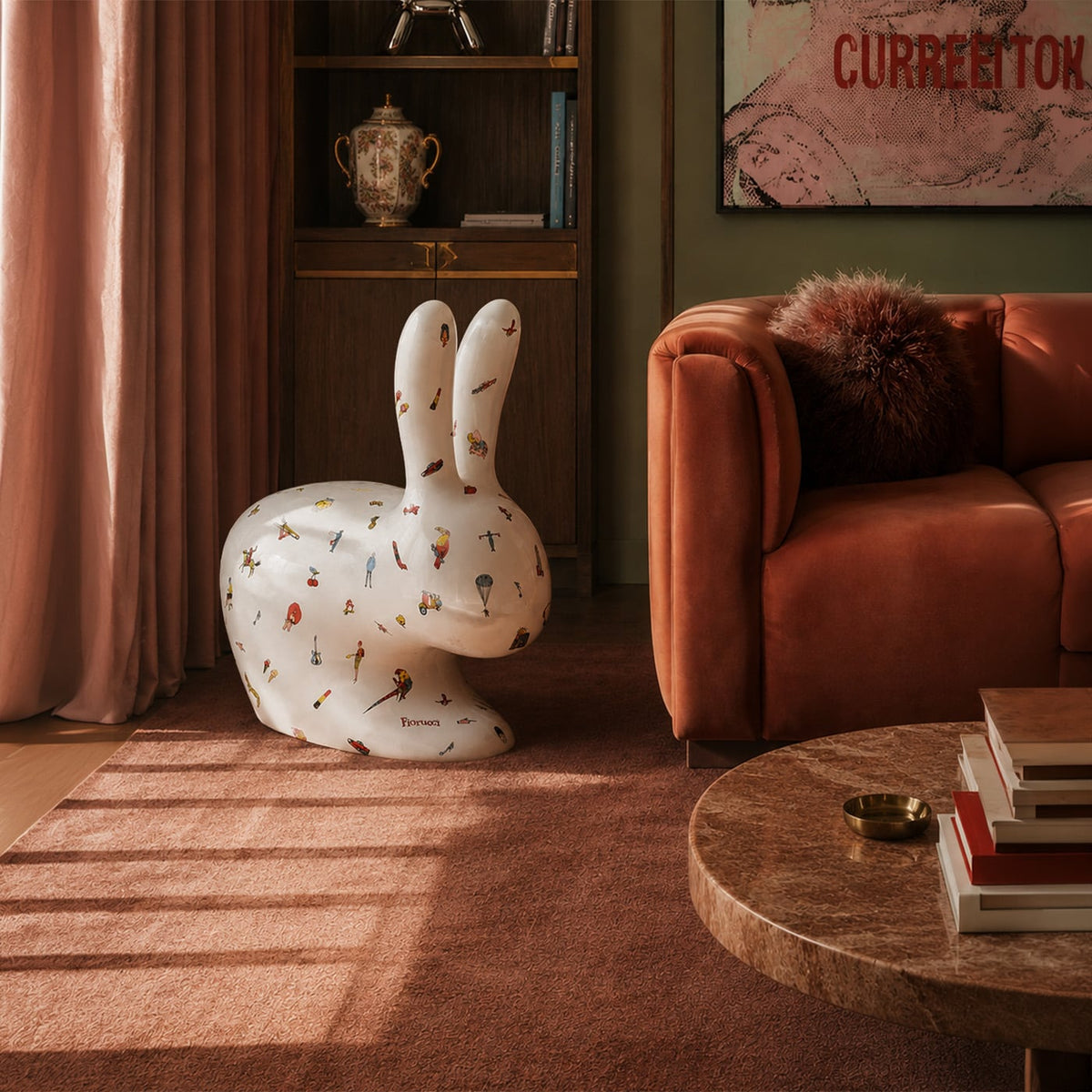 Qeeboo Rabbit x Fiorucci