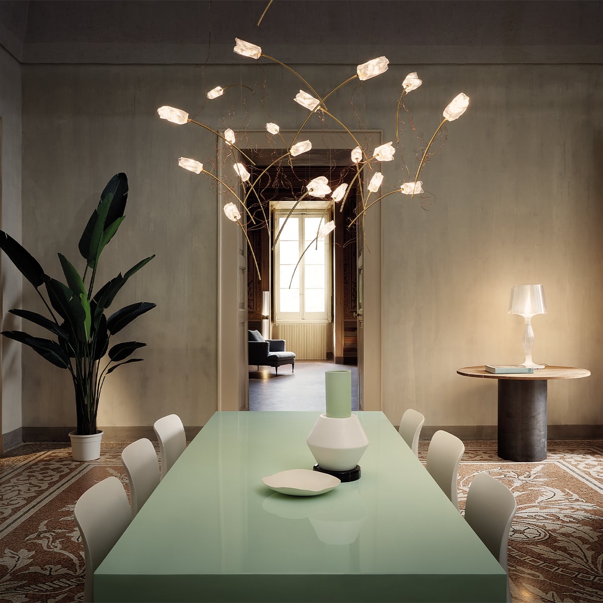 Slamp Tulip 14 Free standing Sospensione