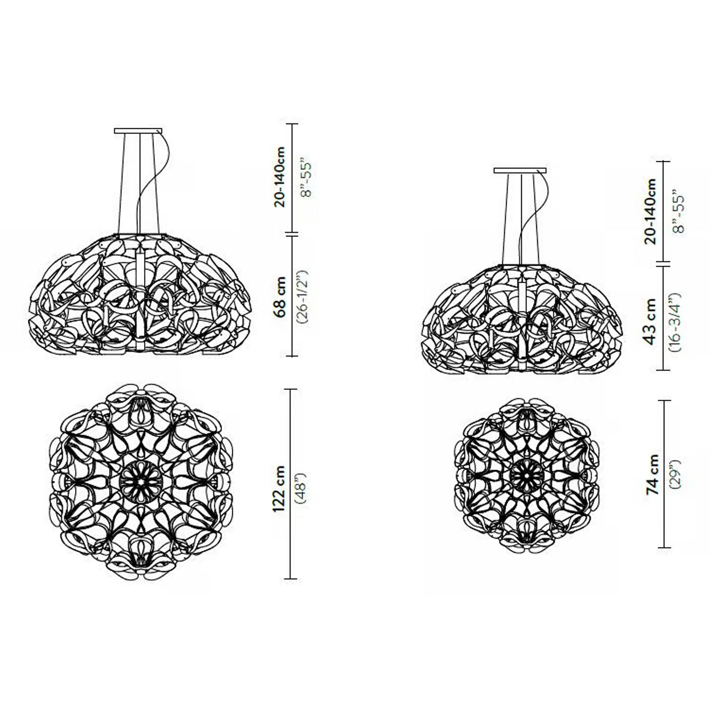 Slamp Quantica Sospensione