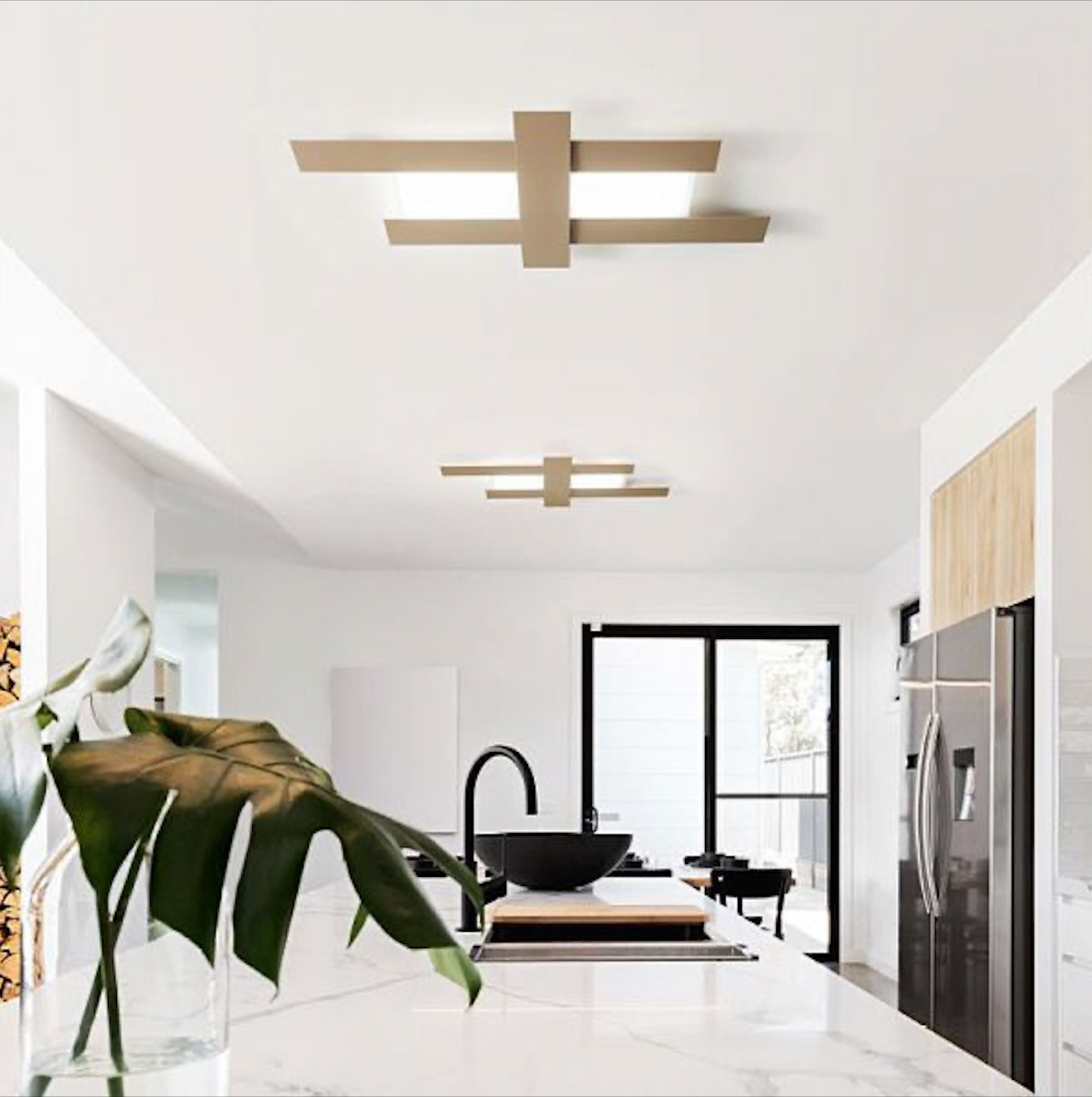 Gea Doha Plafoniera Applique