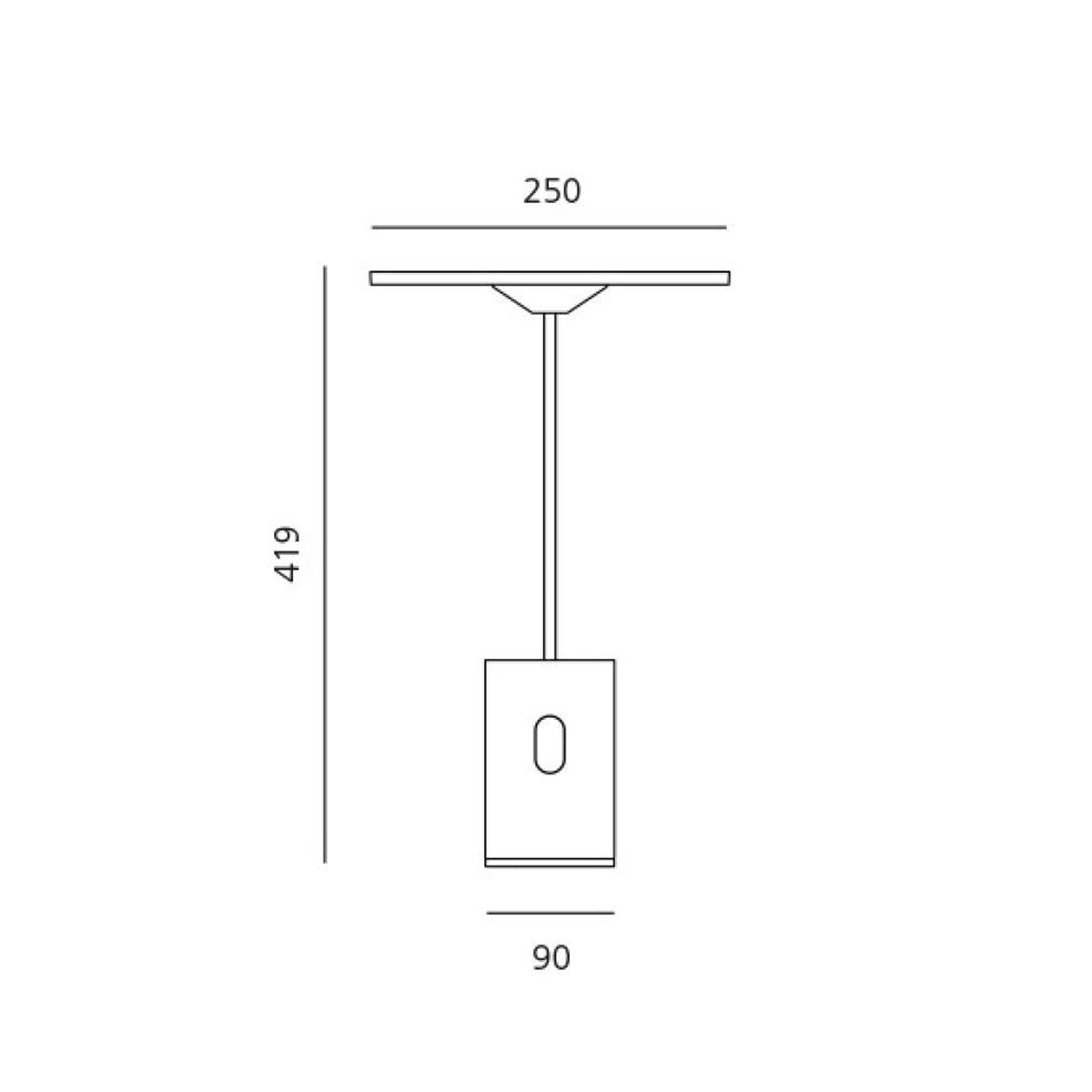 Artemide Sisifo Lampada da tavolo