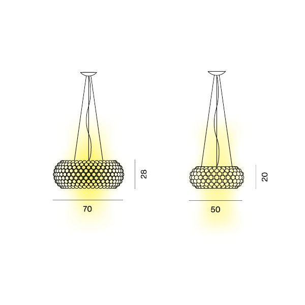 Foscarini Caboche Sospensione