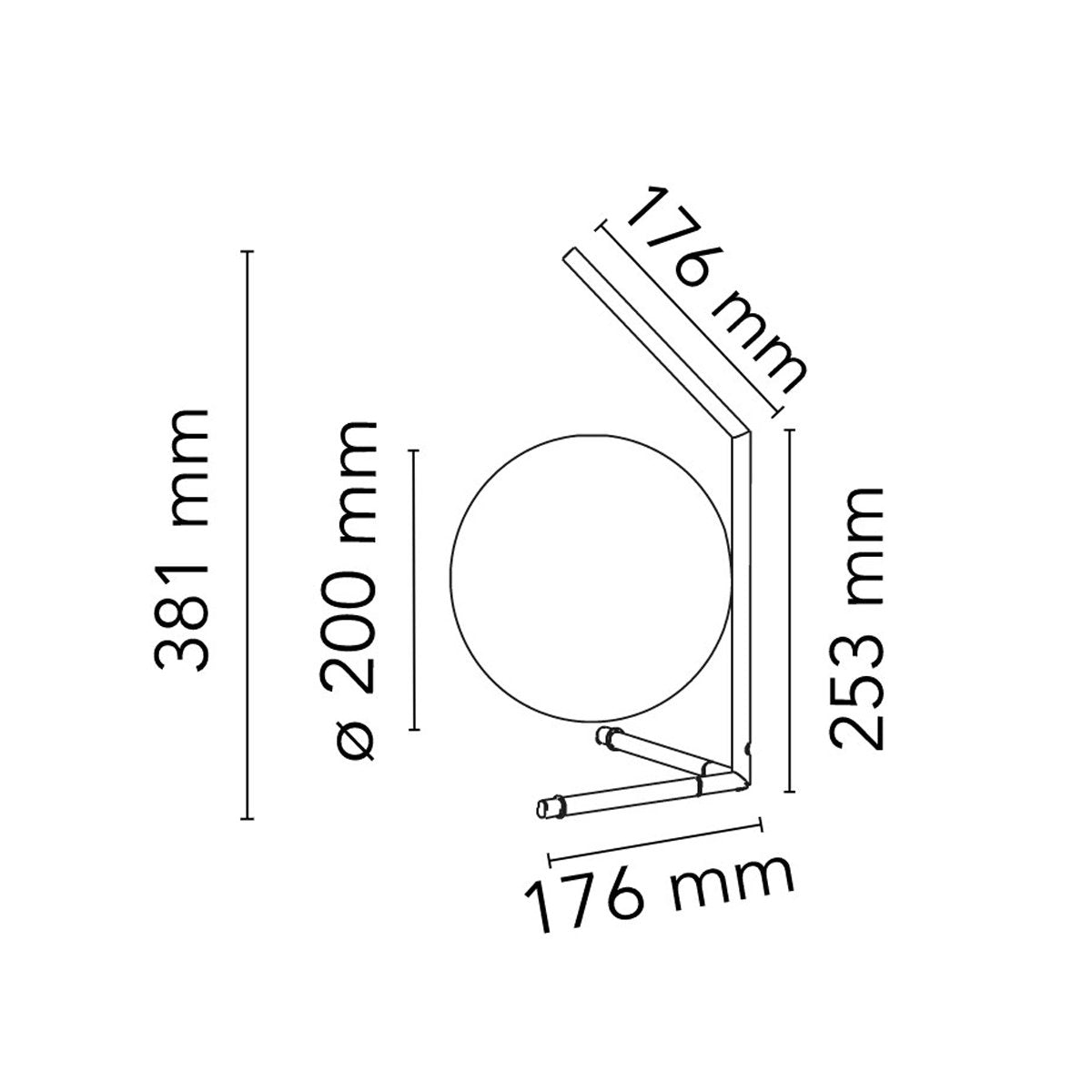 Flos IC T1 Low Lampada da tavolo