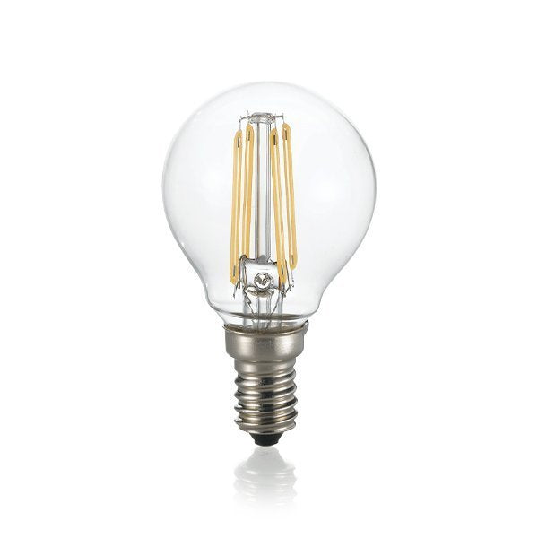 Lampadina Sfera E14 4W LED