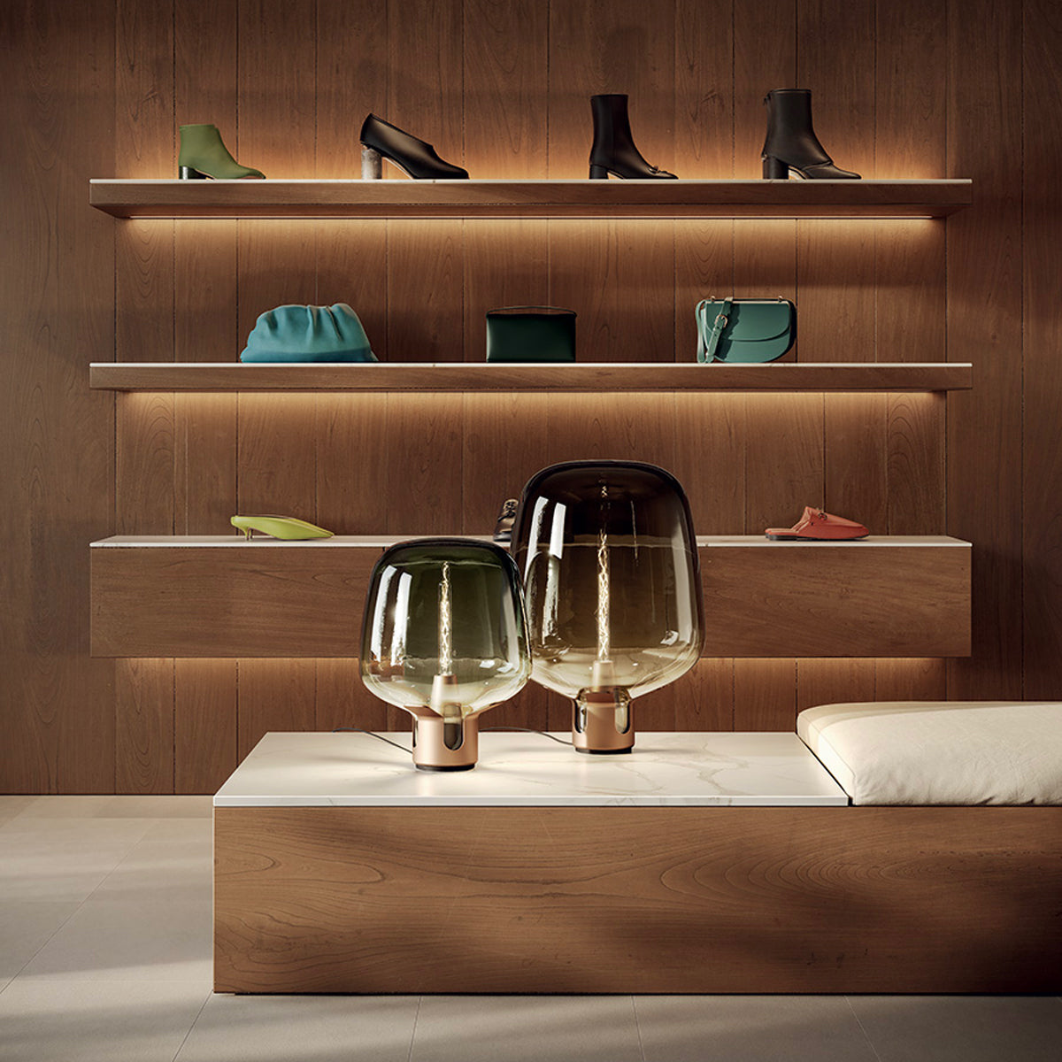 Lodes Flar Lampada da tavolo