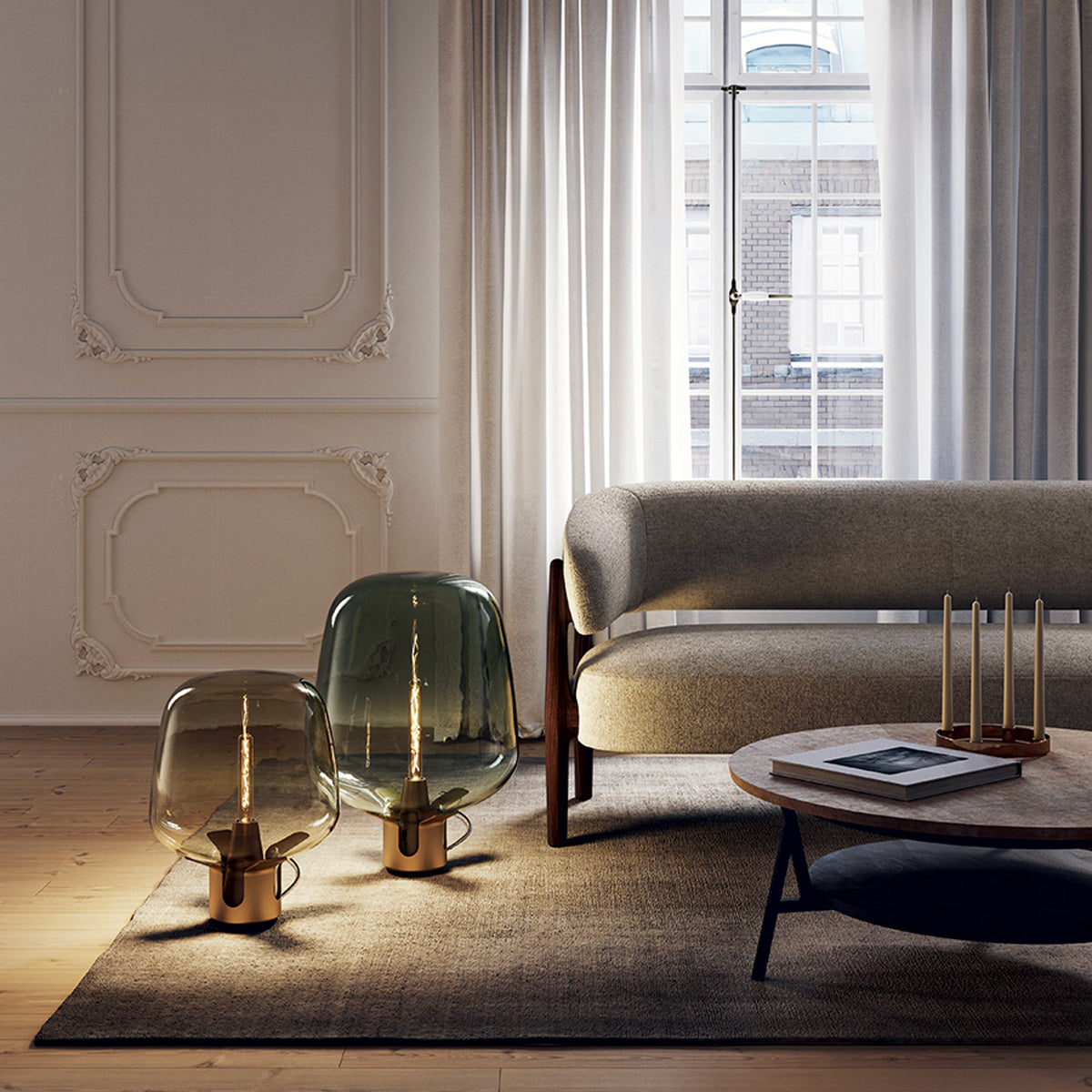 Lodes Flar Lampada da tavolo