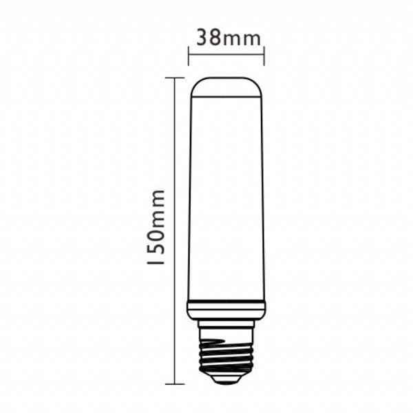 Tubolare E27 15W LED