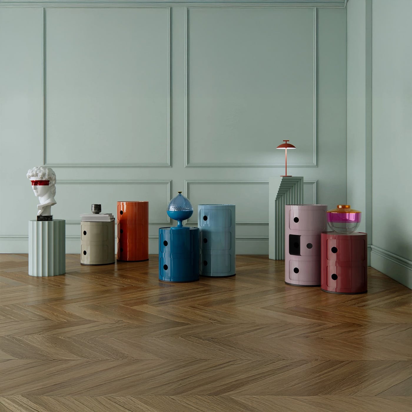 Kartell Componibili Classic 2 Elementi