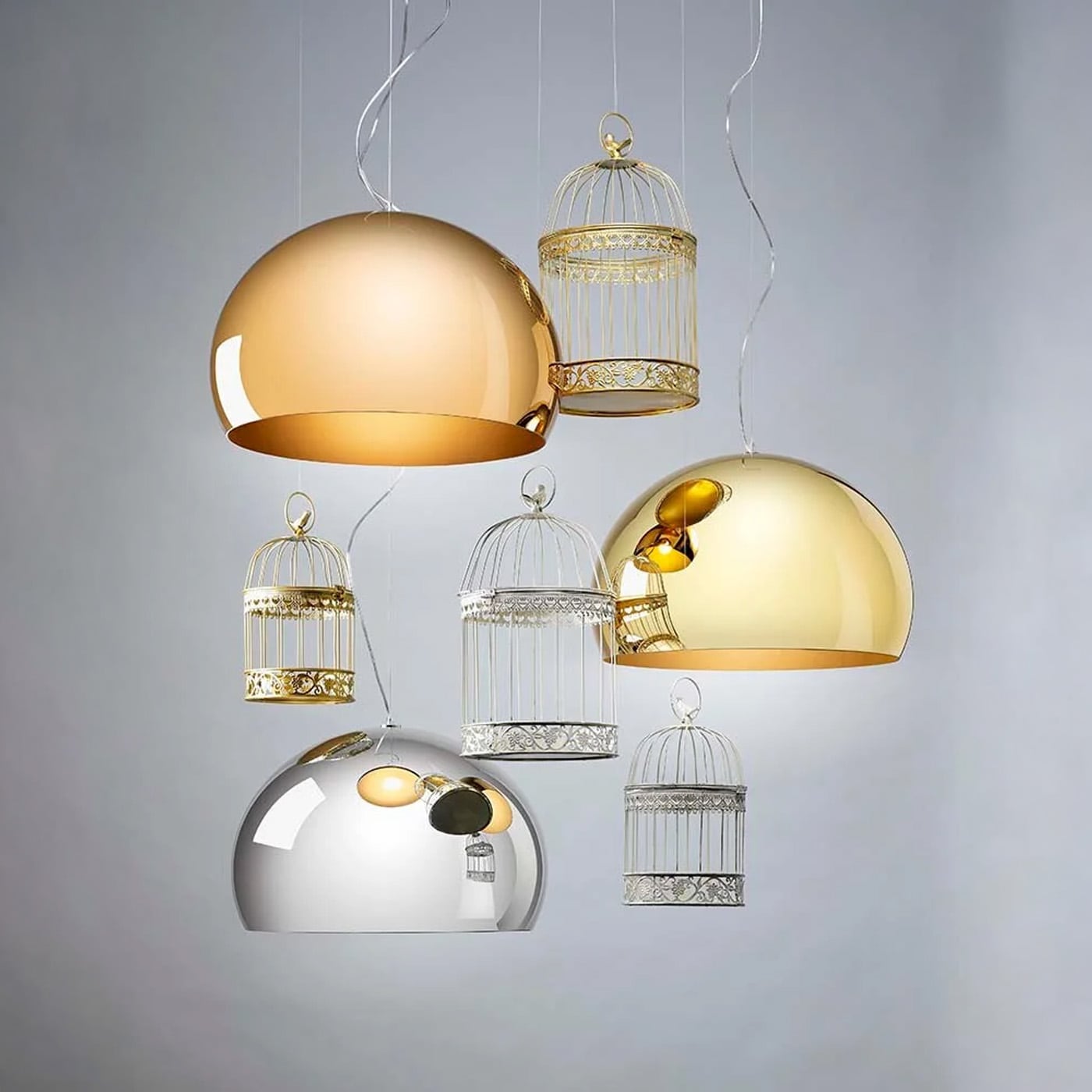 Kartell Small FL/Y Metal Sospensione