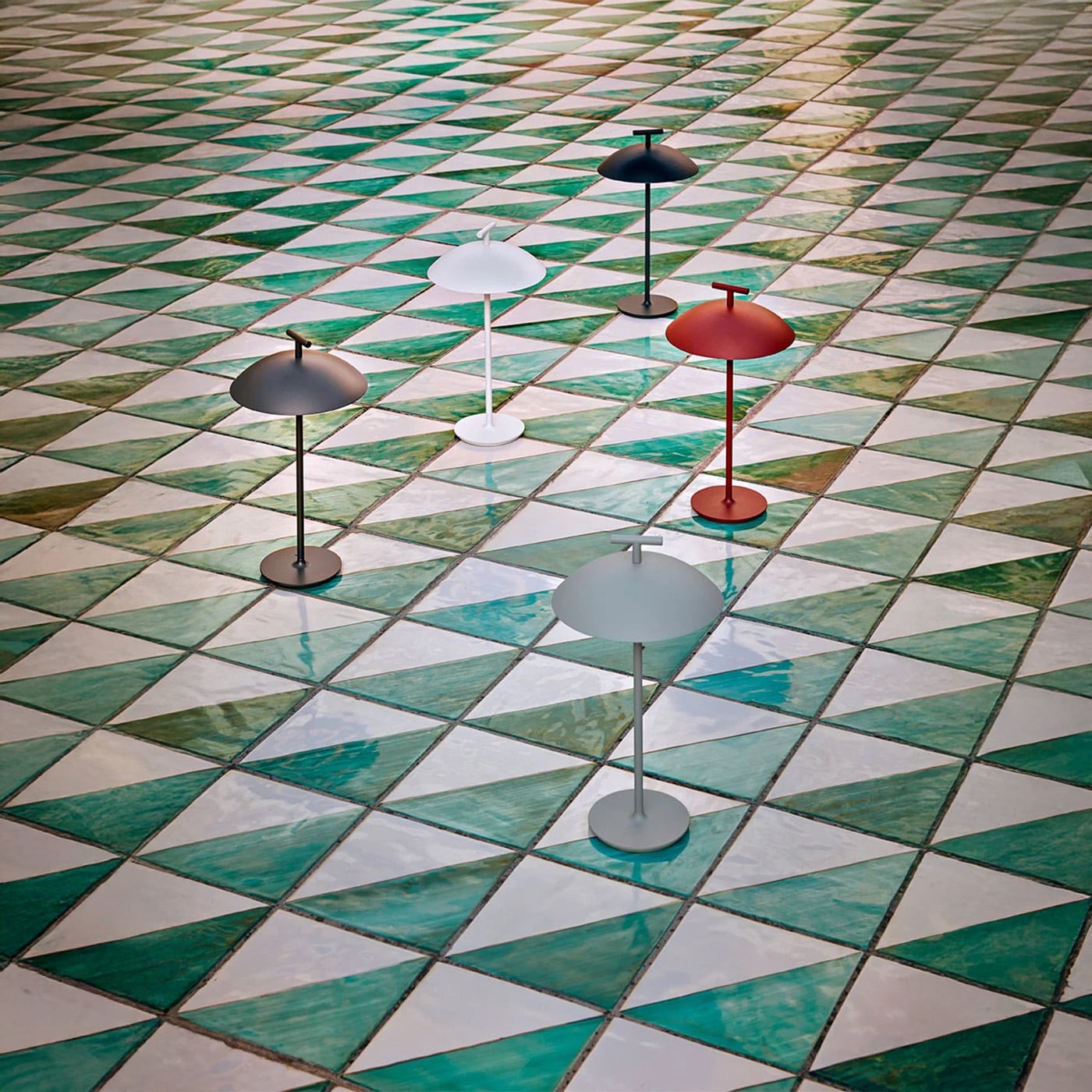 Kartell Mini Geen-A Lampada ricaricabile