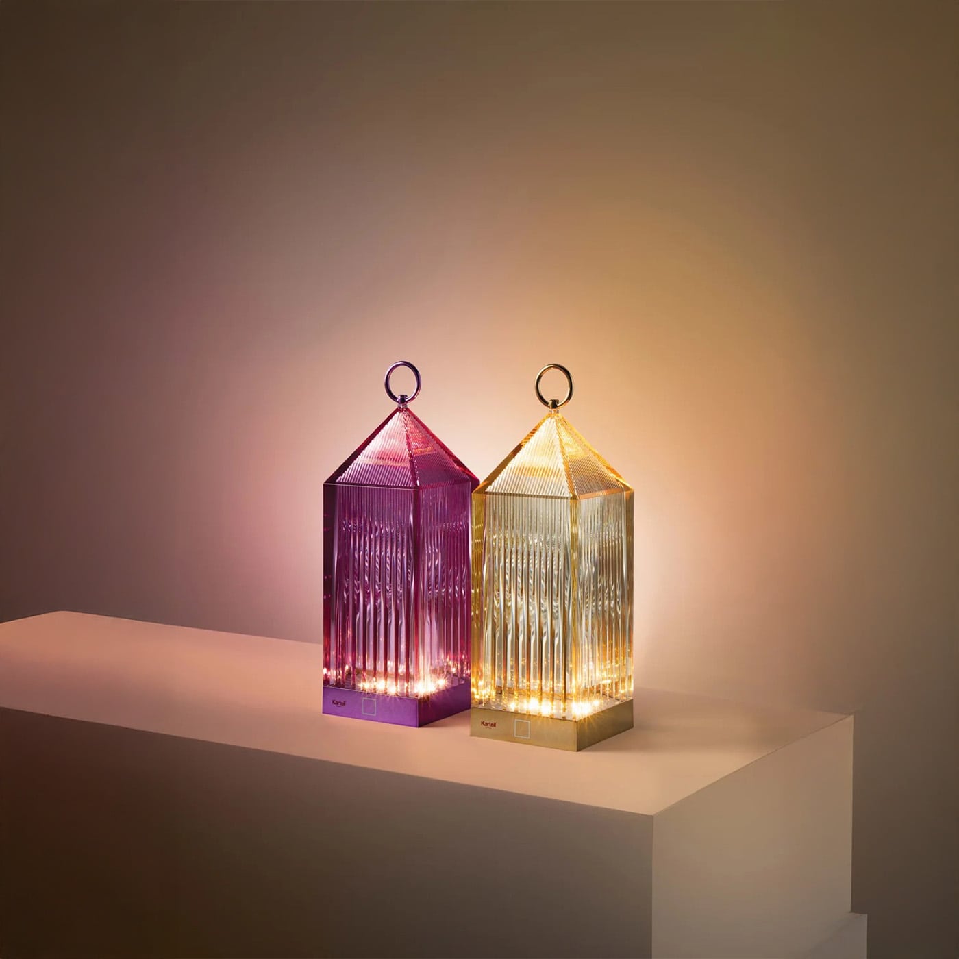 Kartell Lantern Lampada ricaricabile