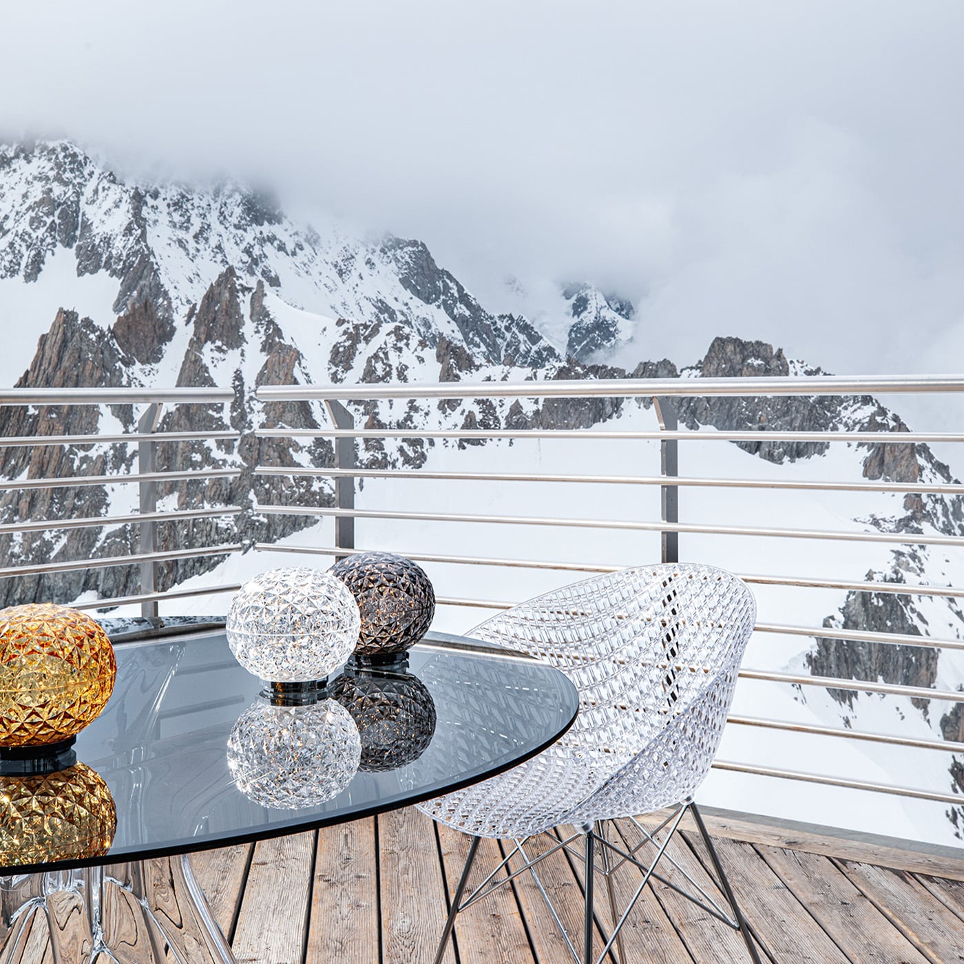 Kartell Mini Planet Lampada ricaricabile