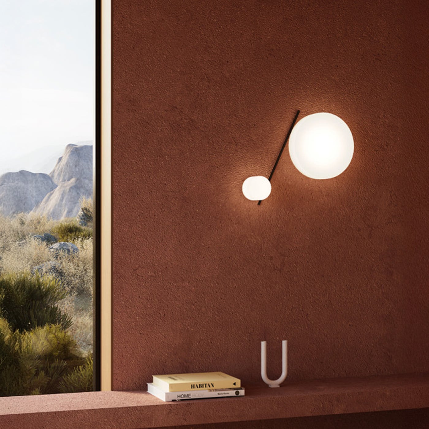 LedsC4 Spark Double Plafoniera Applique