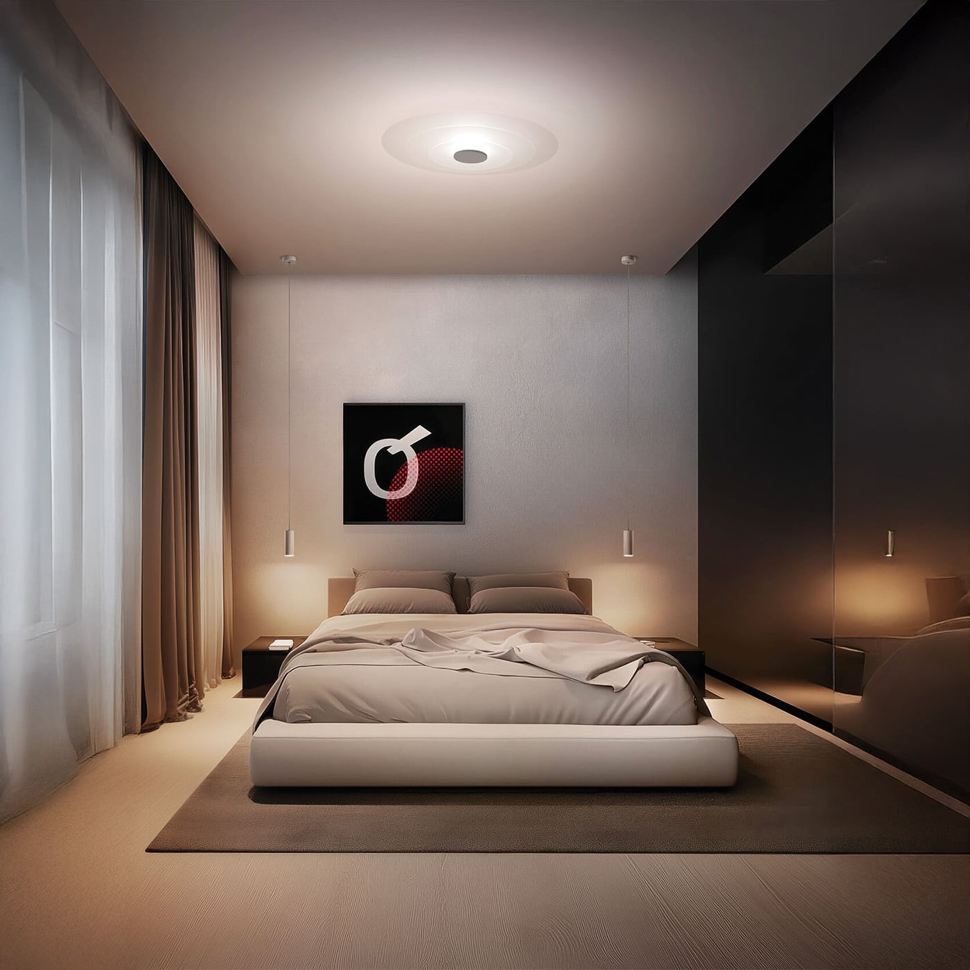 Linea Light Joint circolare Applique Plafoniera