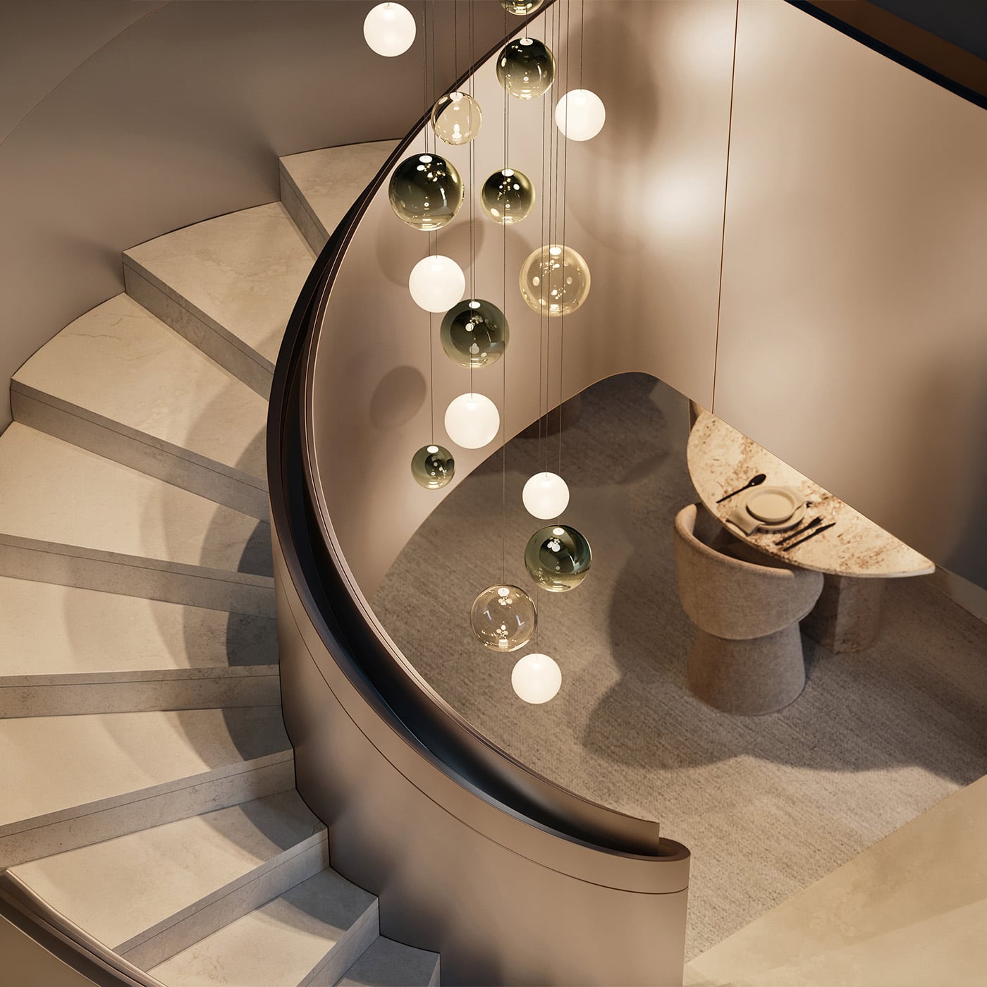 Lodes Random Solo Sospensione Cluster