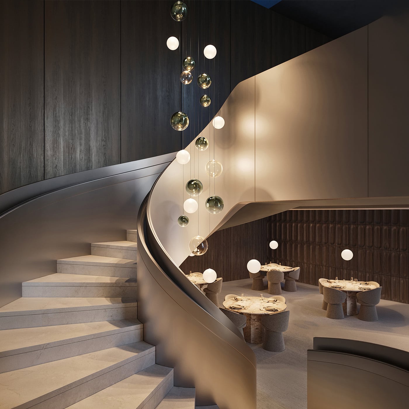 Lodes Random Solo Sospensione Cluster