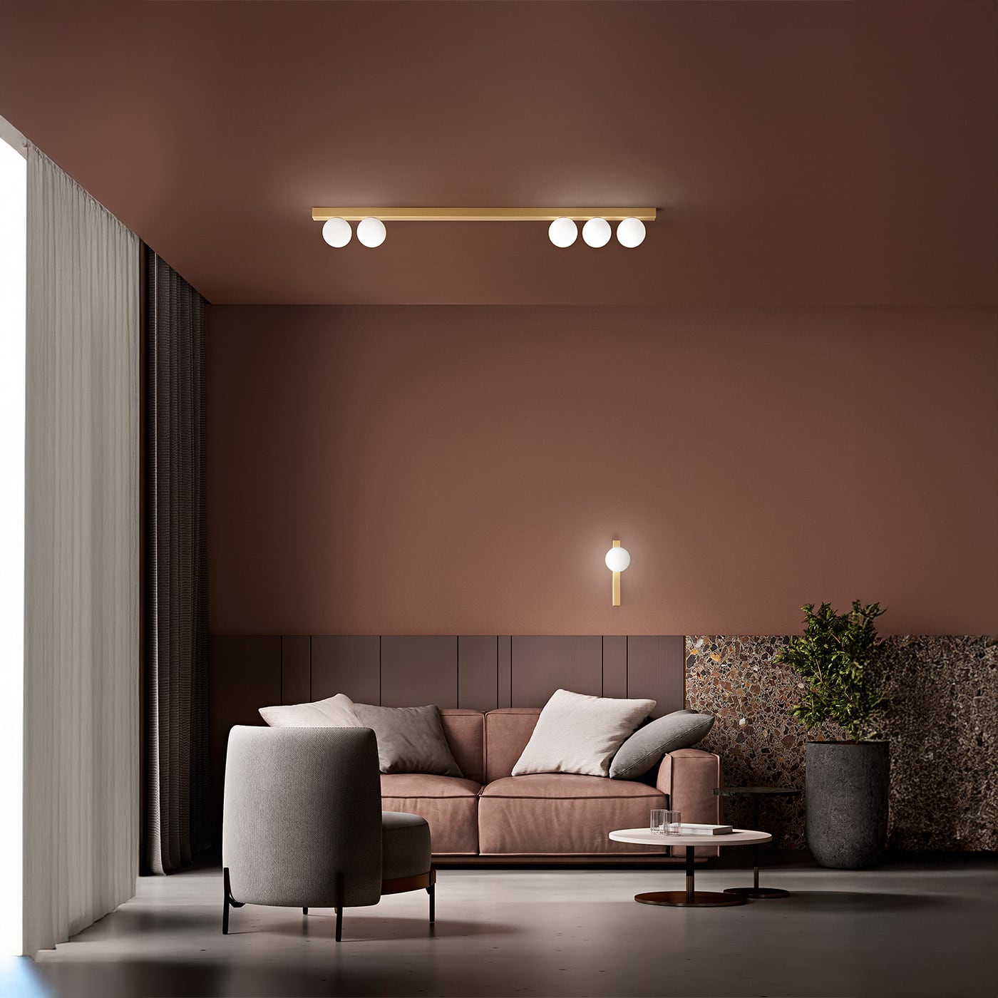 Perenz Snooky Plafoniera Applique