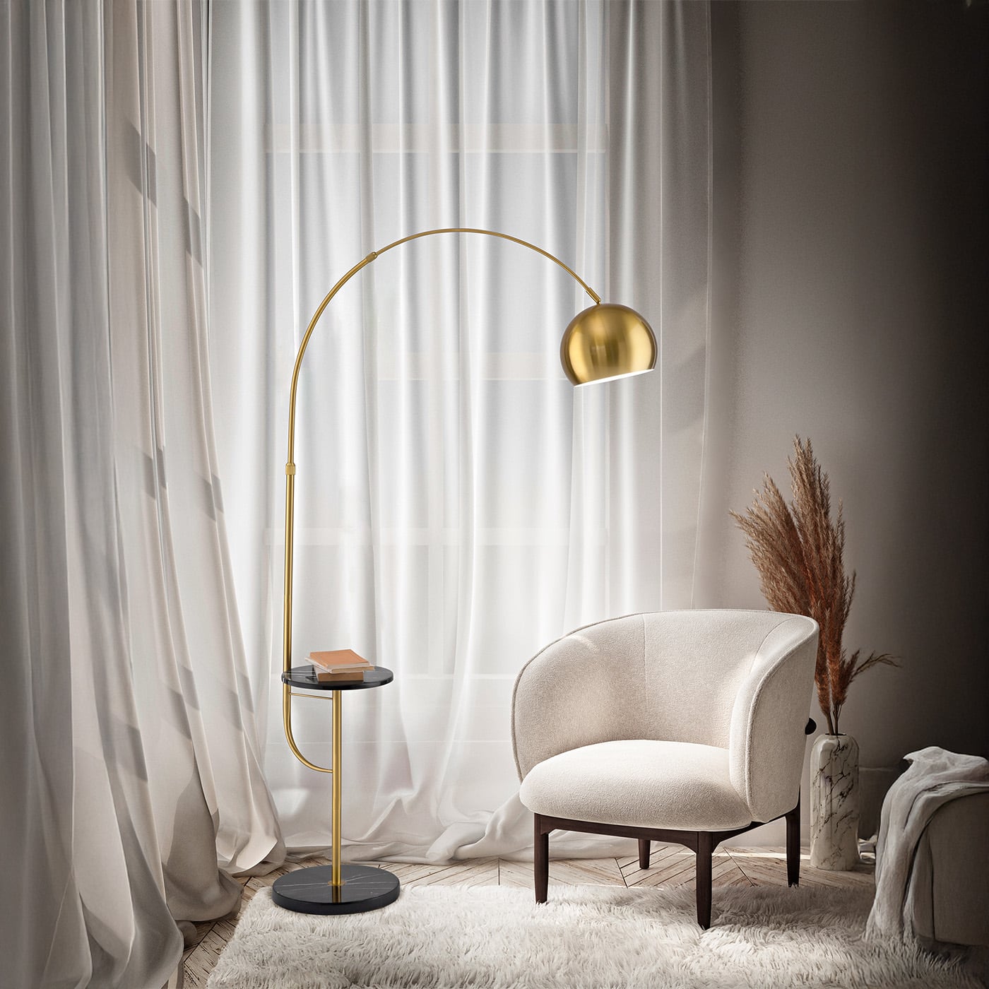 Perenz Tableau Piantana con tavolino