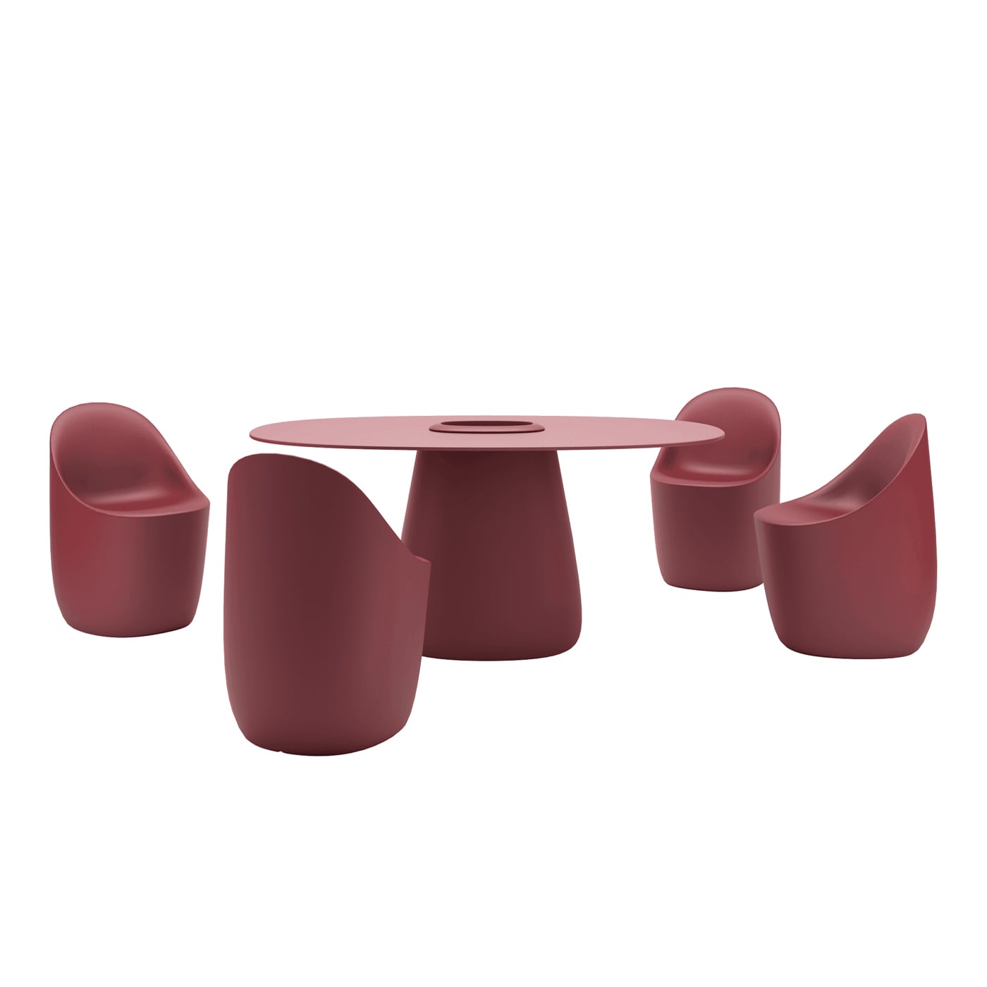 Qeeboo Cobble Sedia in polietilene