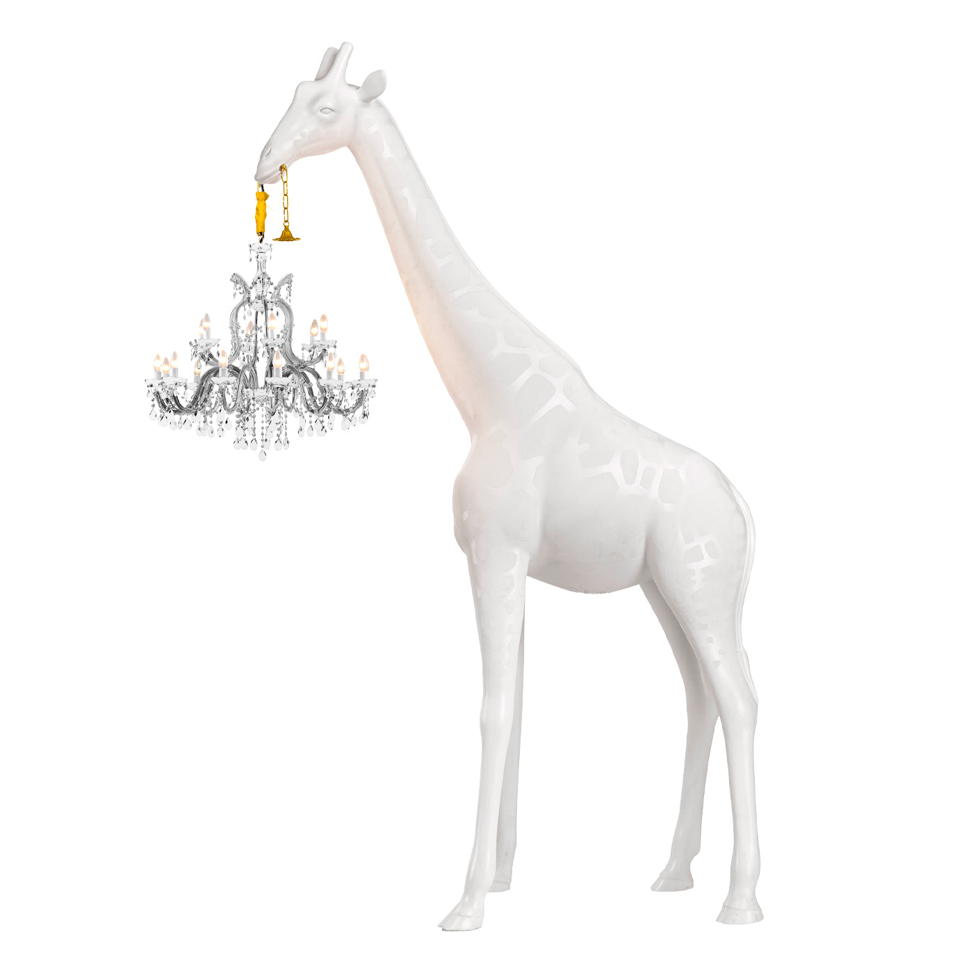 Qeeboo Giraffe in Love XL Indoor Lampada in fibra di vetro