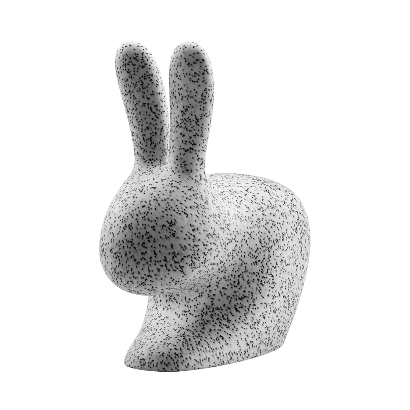 Qeeboo Rabbit Dots Sedia in polietilene