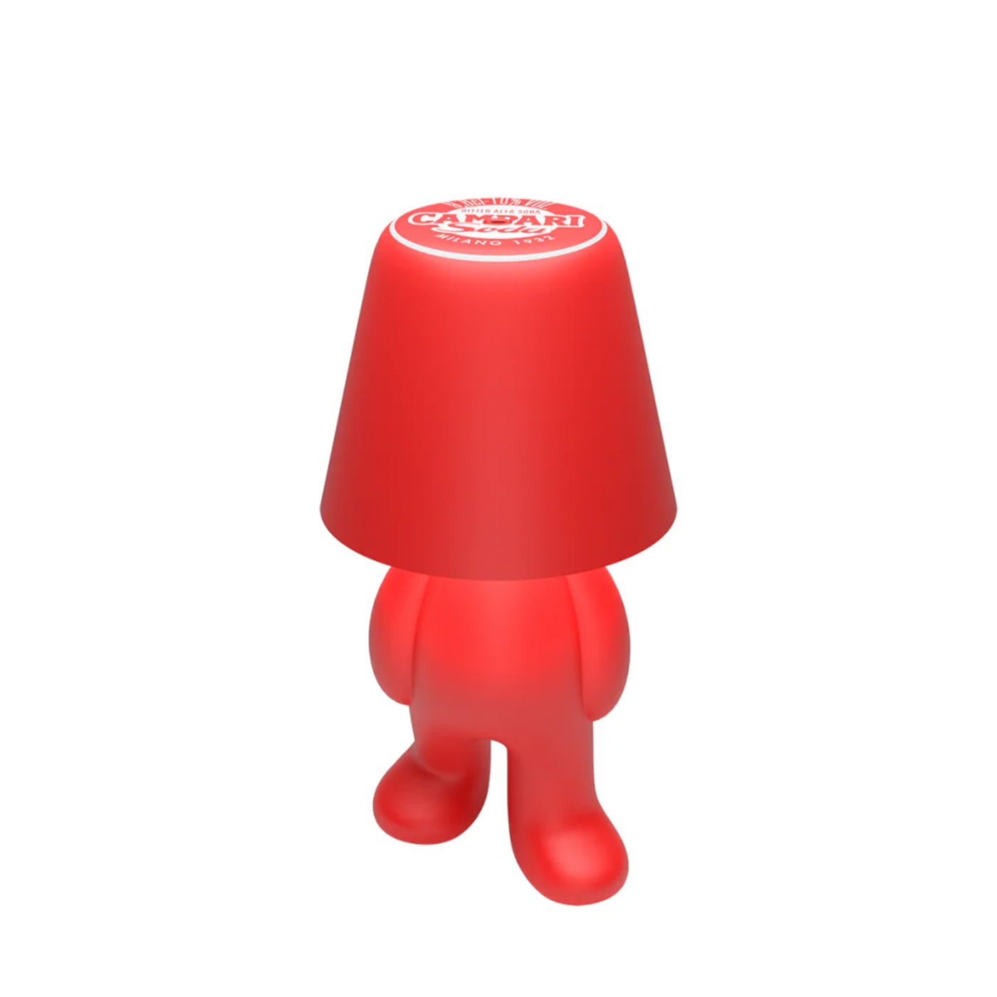 Qeeboo Sweet Brothers Campari Lampada Ricaricabile