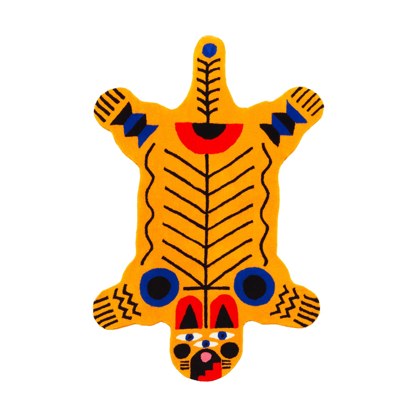 Qeeboo Italian Tiger Tappeto rettangolare