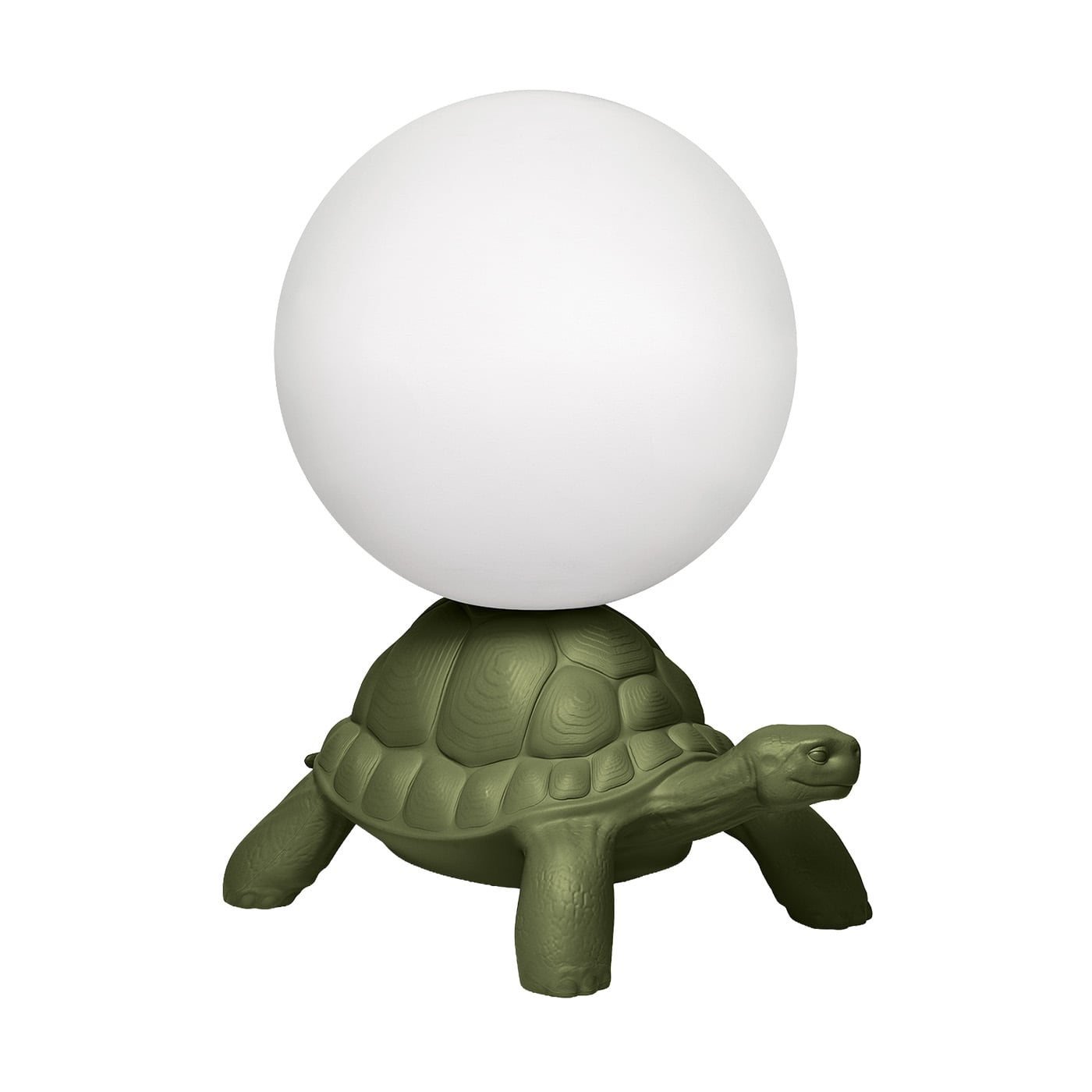 Qeeboo Turtle Carry Lampada da terra ricaricabile