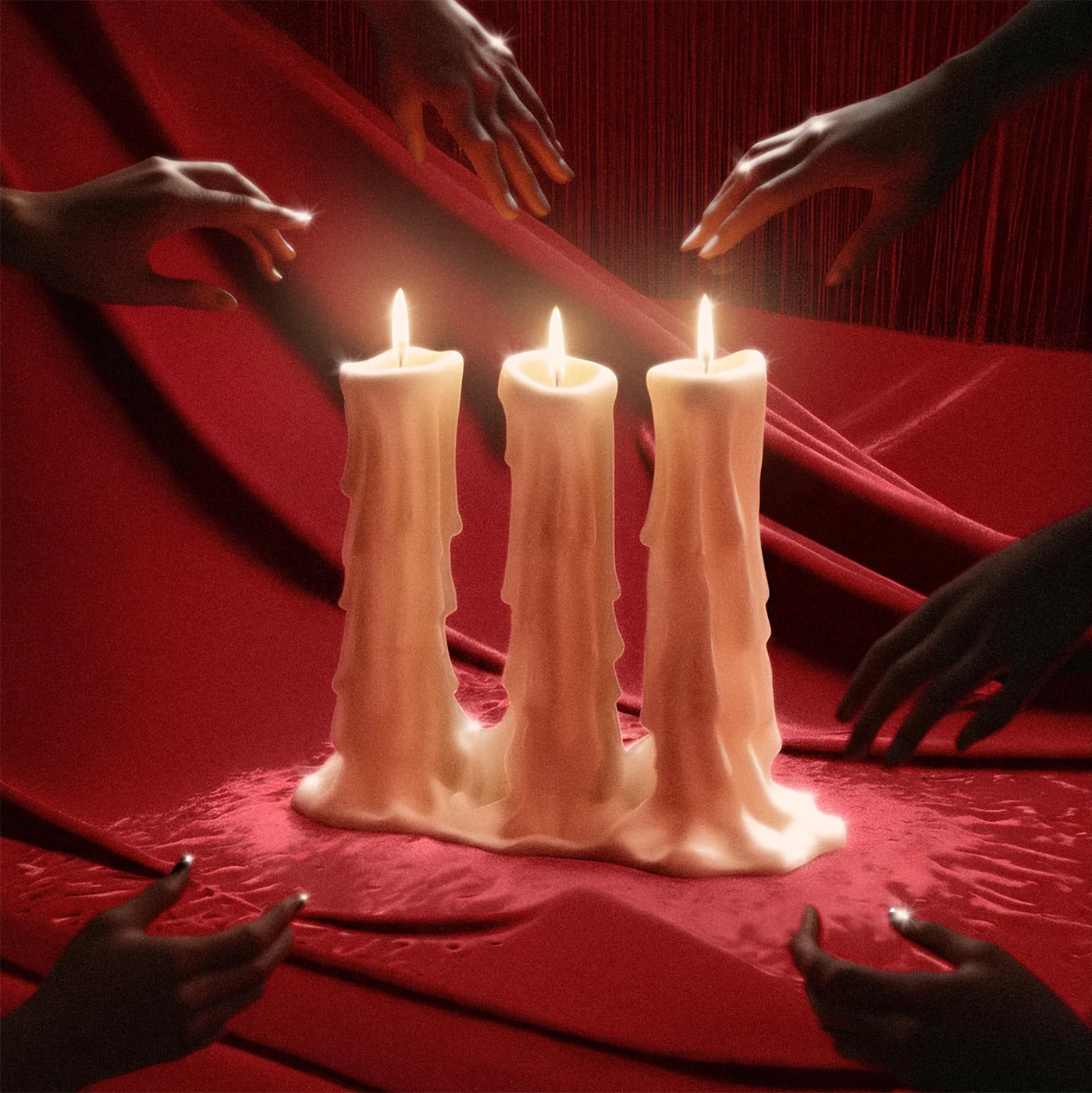 Seletti Melt-D Triple Candle