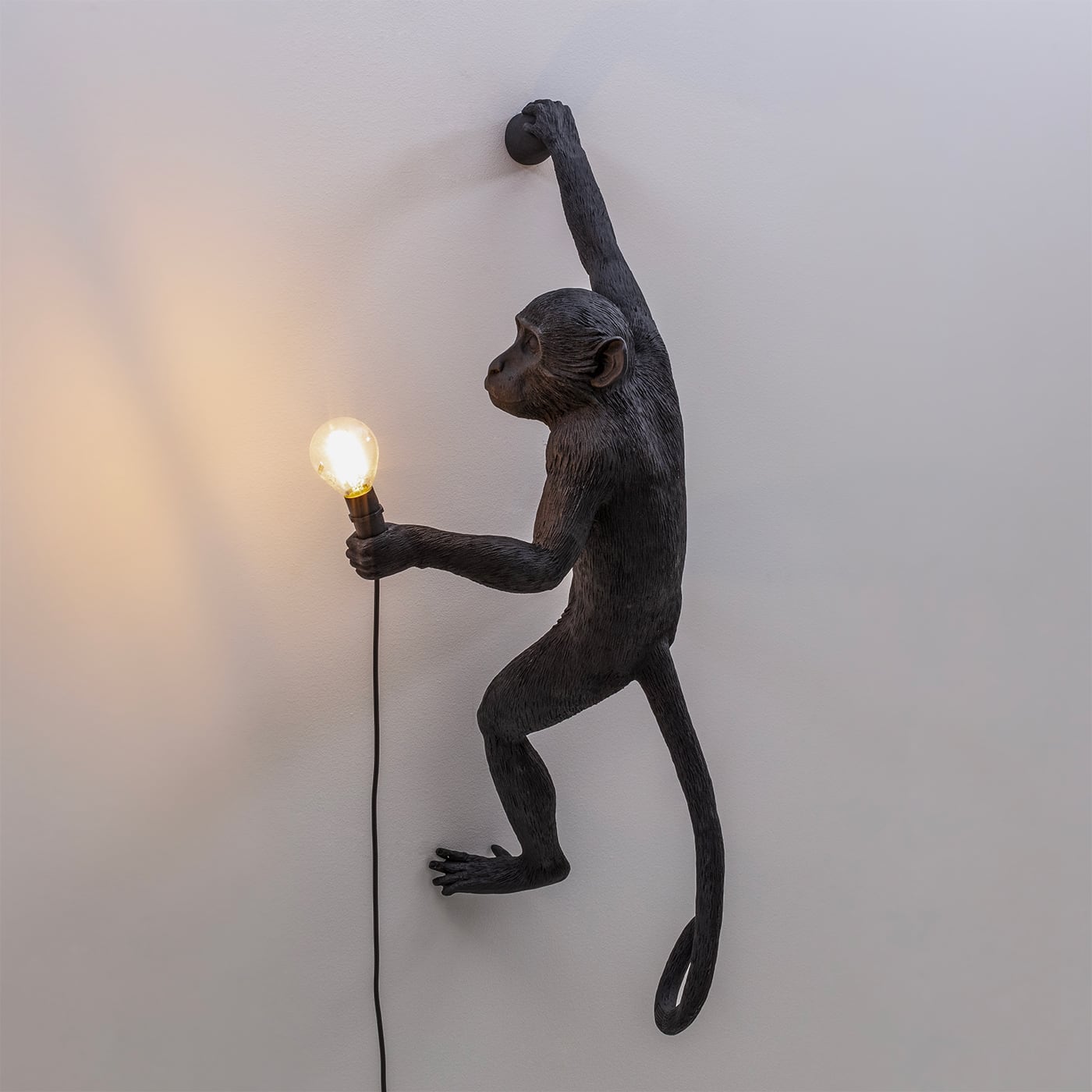 Seletti Monkey Hanging Lampada a parete