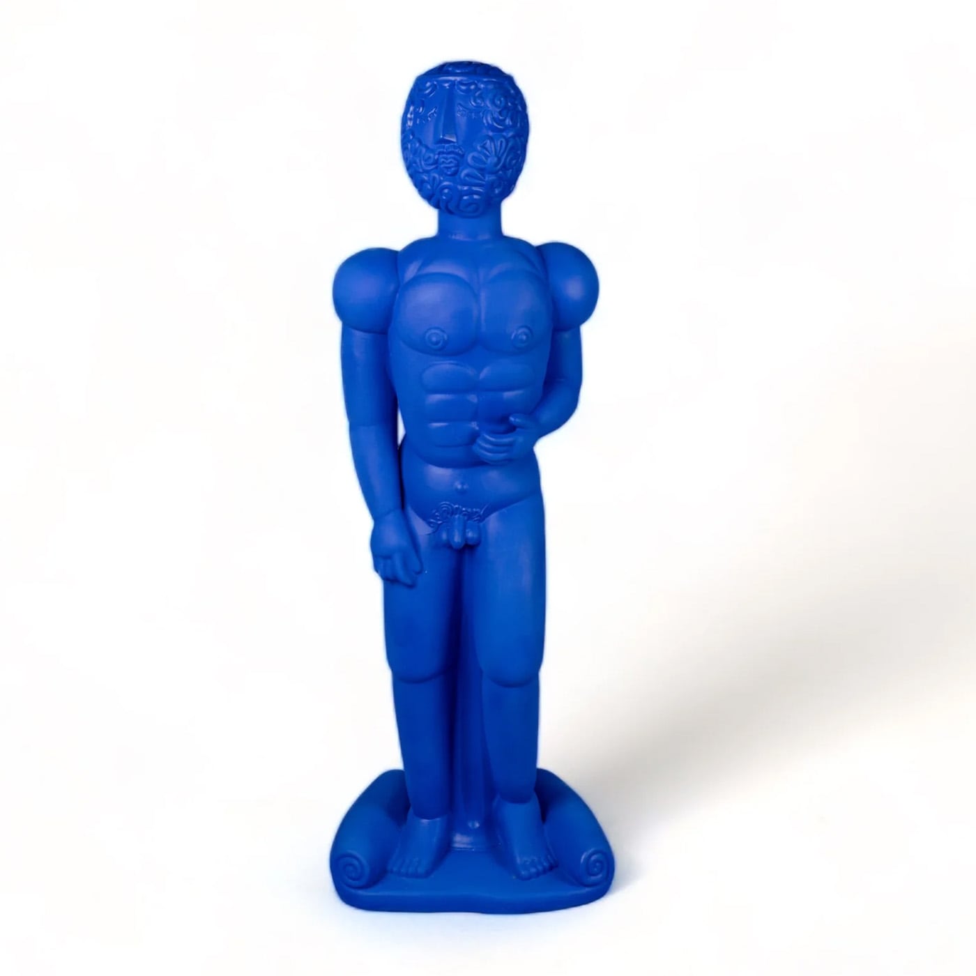 Seletti Terracotta Statue Bronzo Blue
