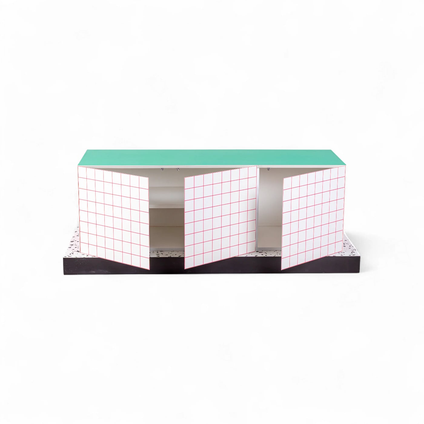 Seletti Supercabinet Red Grid Madia