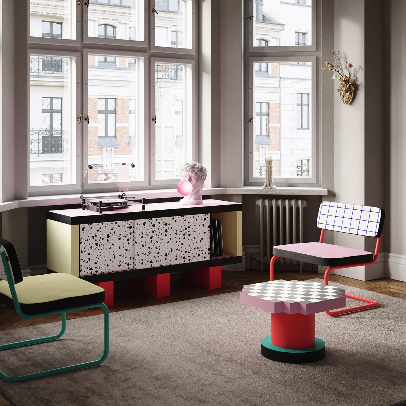 Seletti Supercabinet Terrazzo Madia