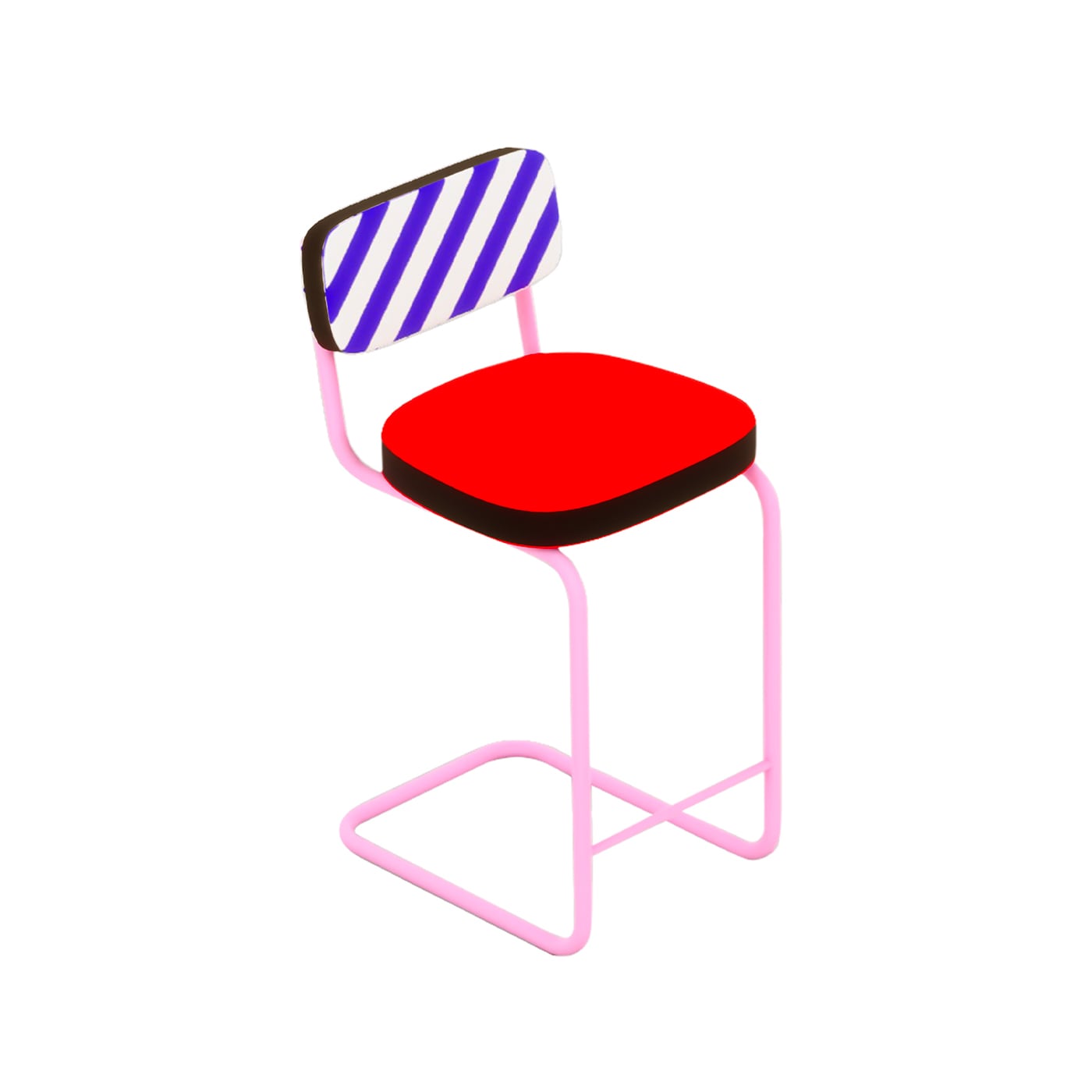 Seletti Superstool Sgabello imbottito