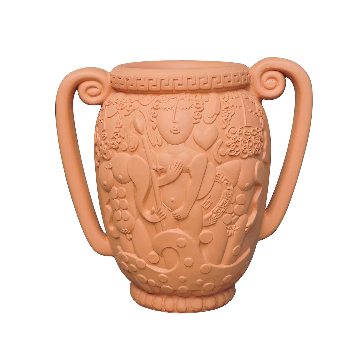 Seletti Magna Graecia Terracotta Anfora Vaso