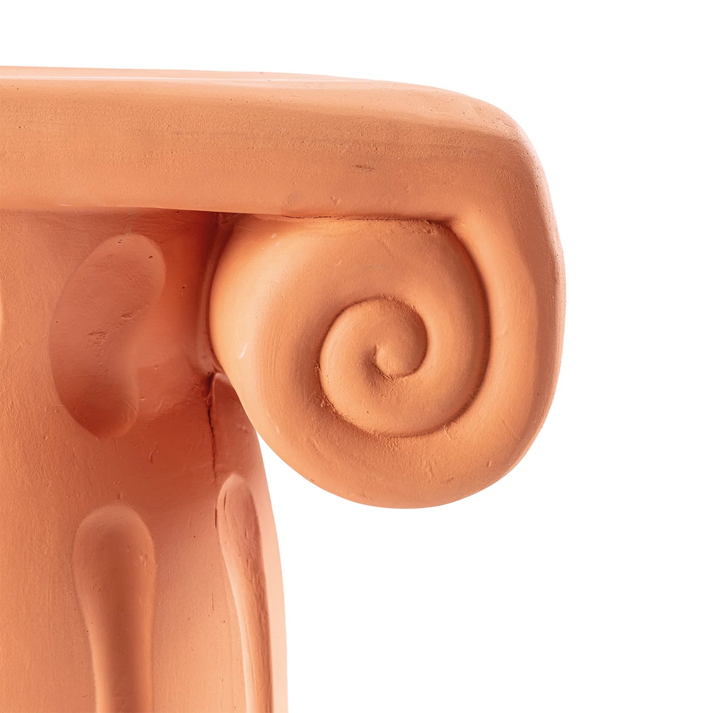 Seletti Magna Graecia Terracotta Capitello Sgabello/Tavolino