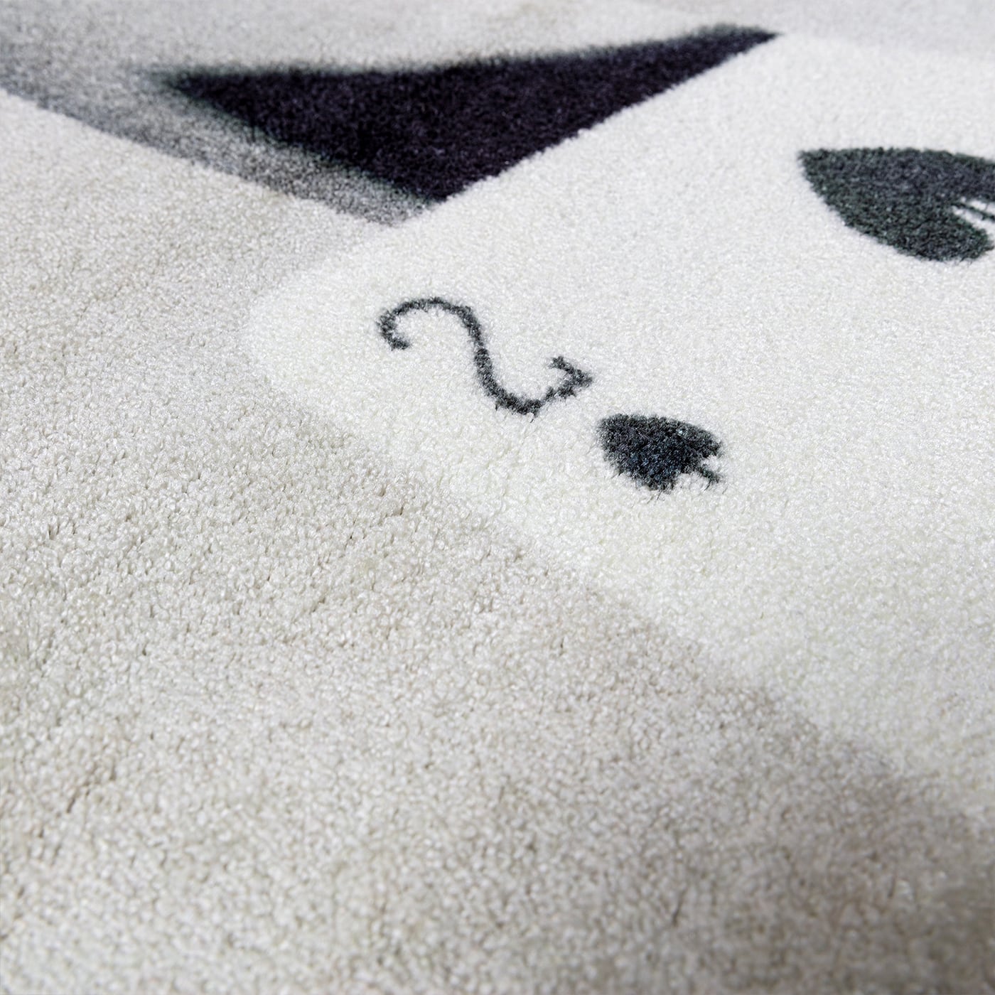 Seletti Two of Spades Round Tappeto Toiletpaper