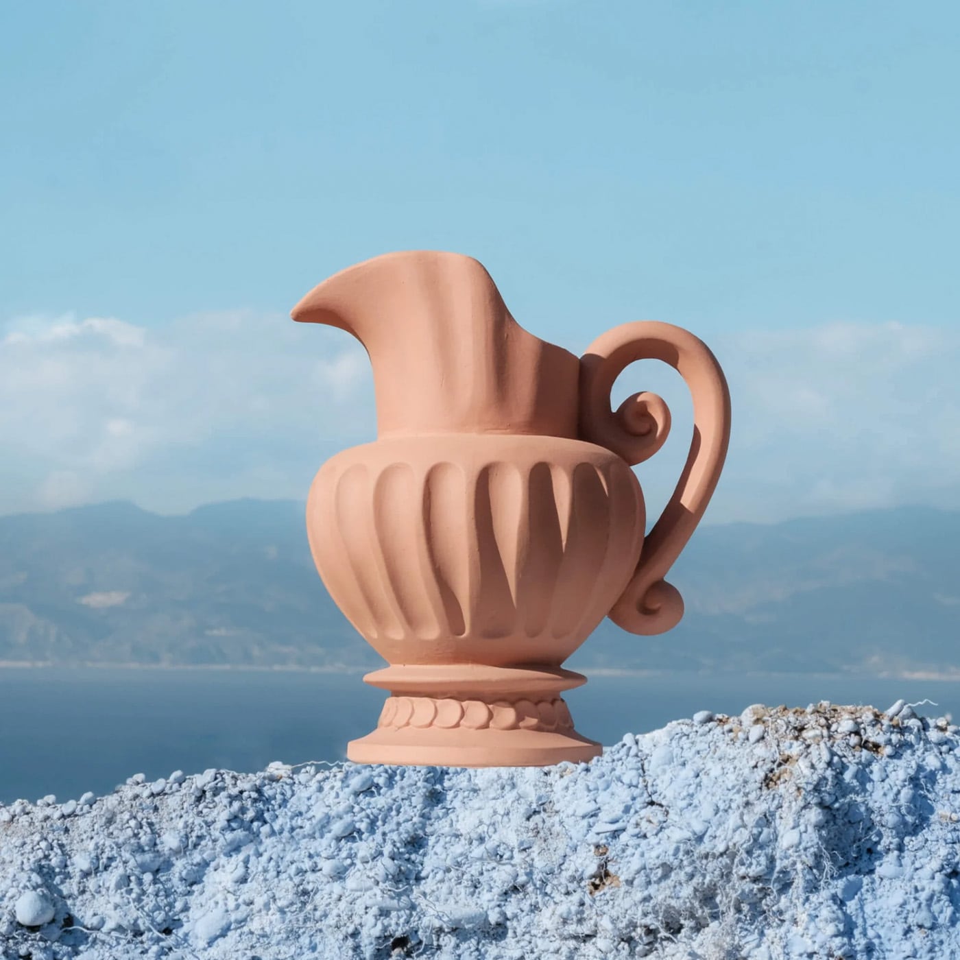 Seletti Magna Graecia Terracotta Caraffe