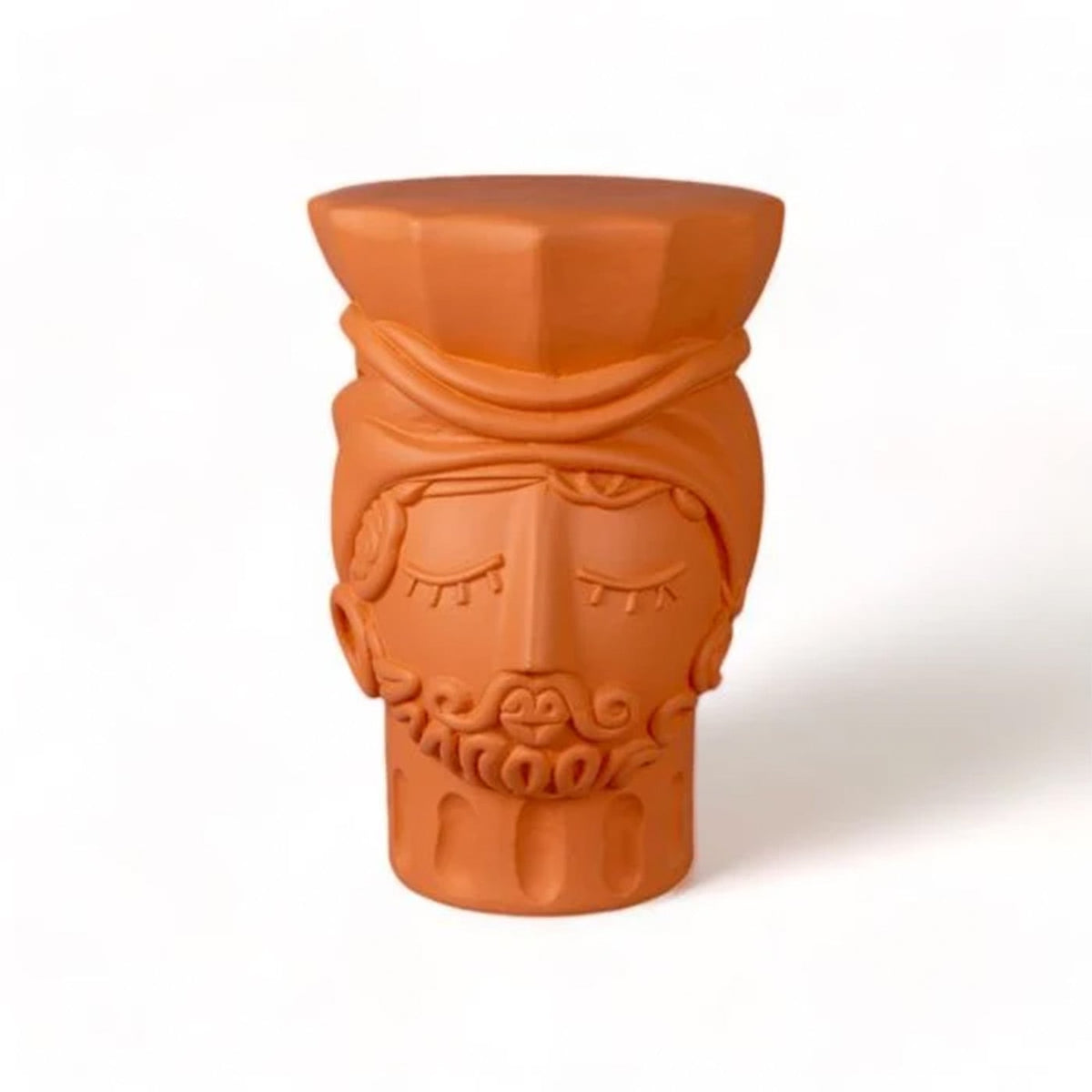 Seletti Magna Graecia Terracotta Stool Man Sgabello/Tavolino