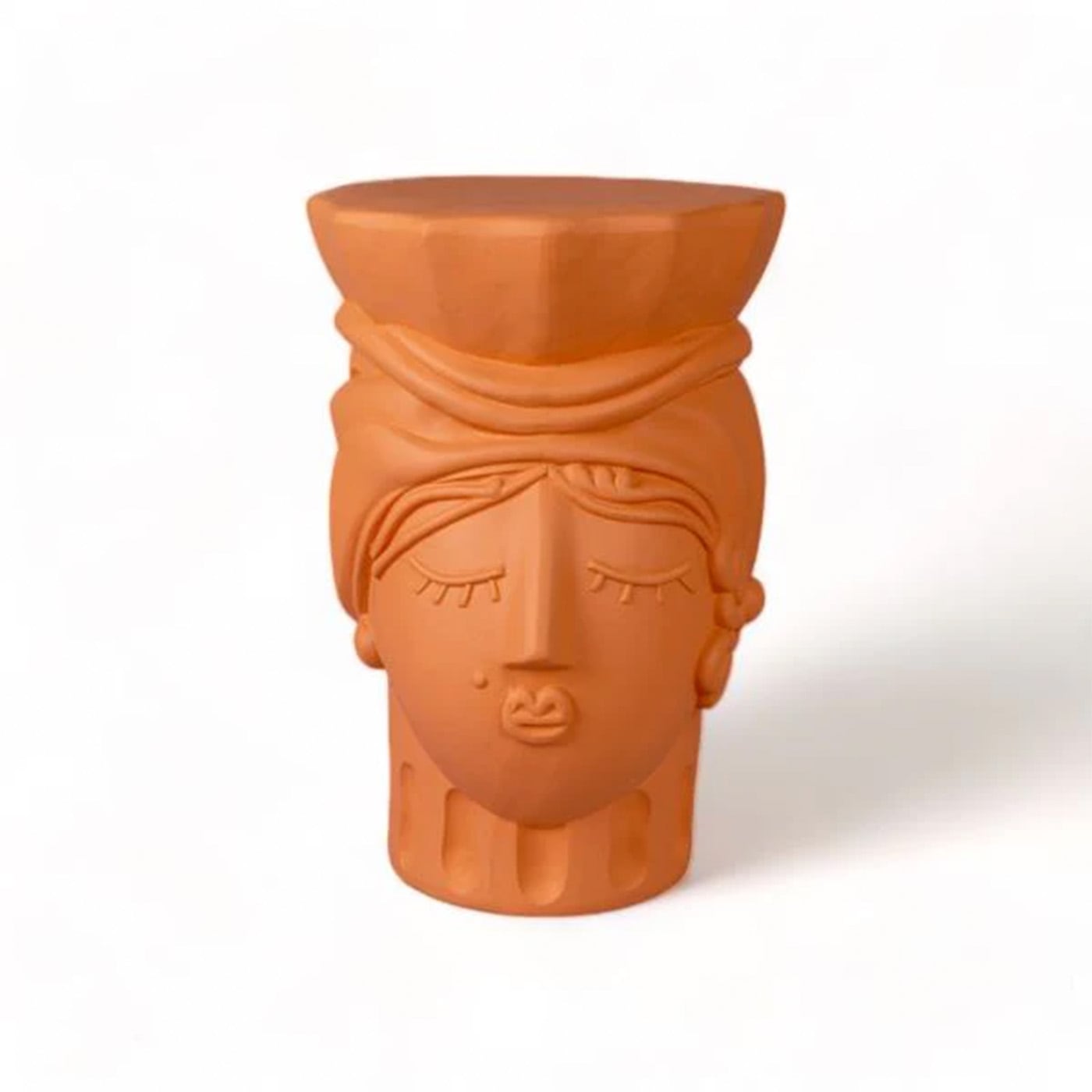 Seletti Magna Graecia Terracotta Stool Man Sgabello/Tavolino