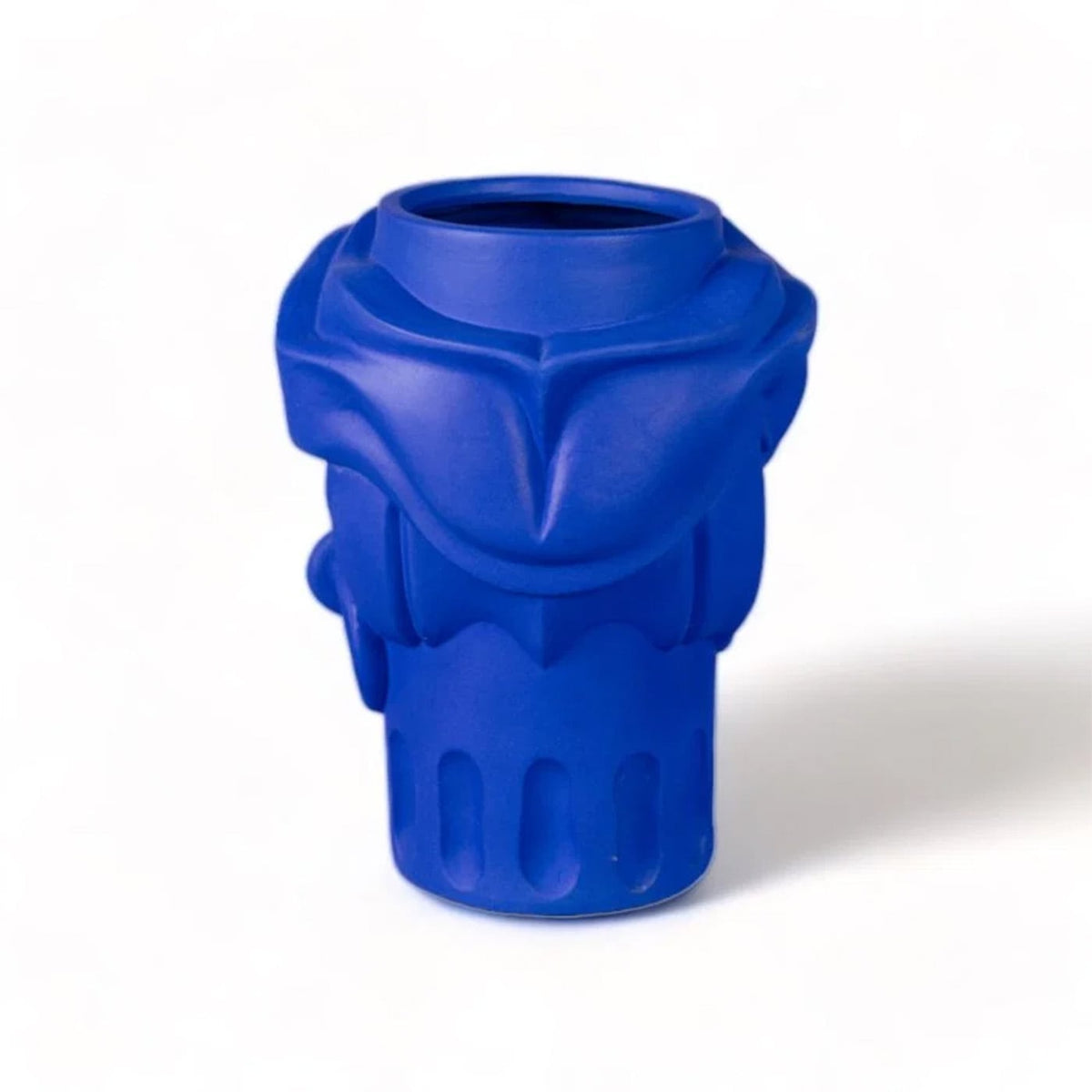 Seletti Terracotta Vase Man Blue