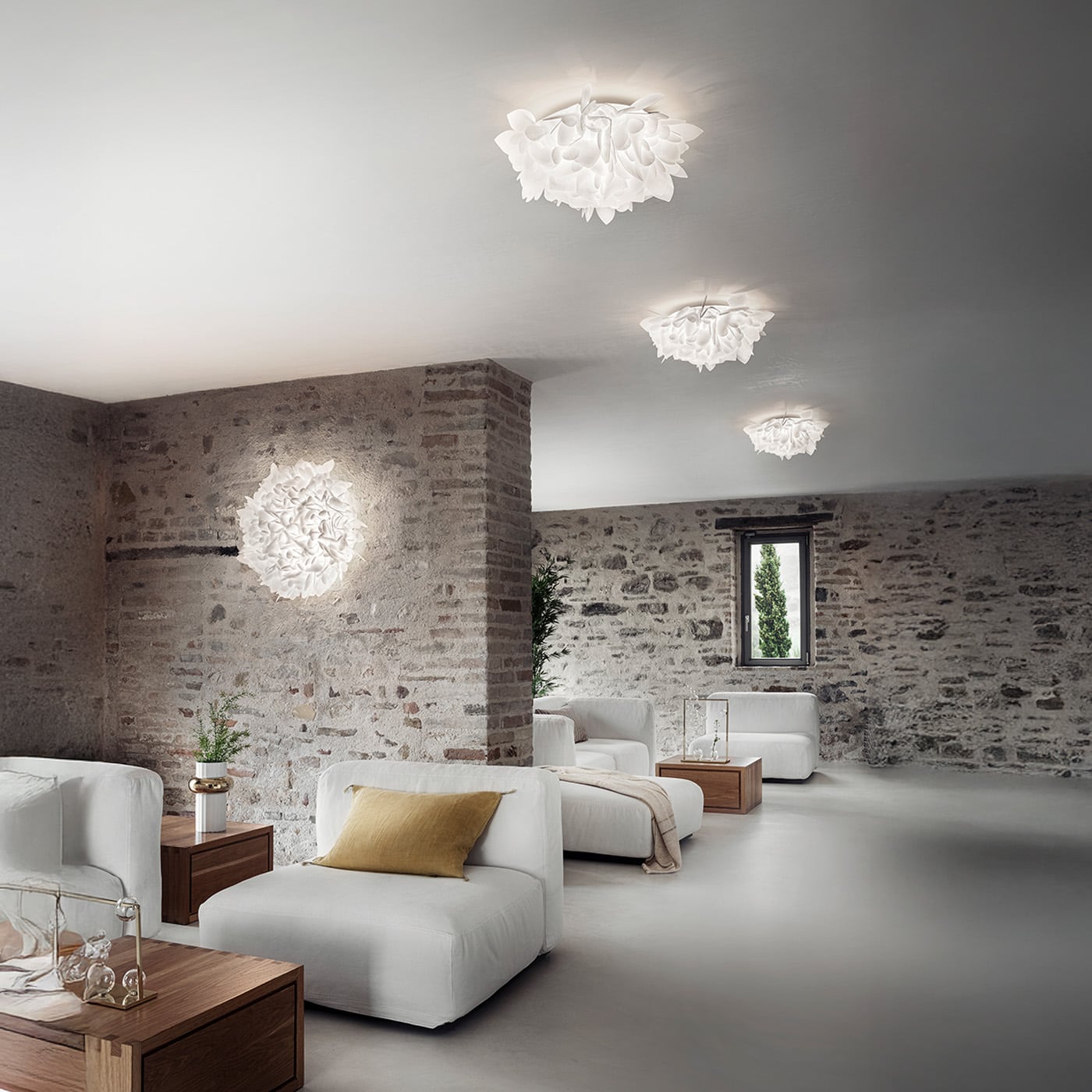 Slamp Veli Foliage Plafoniera Applique